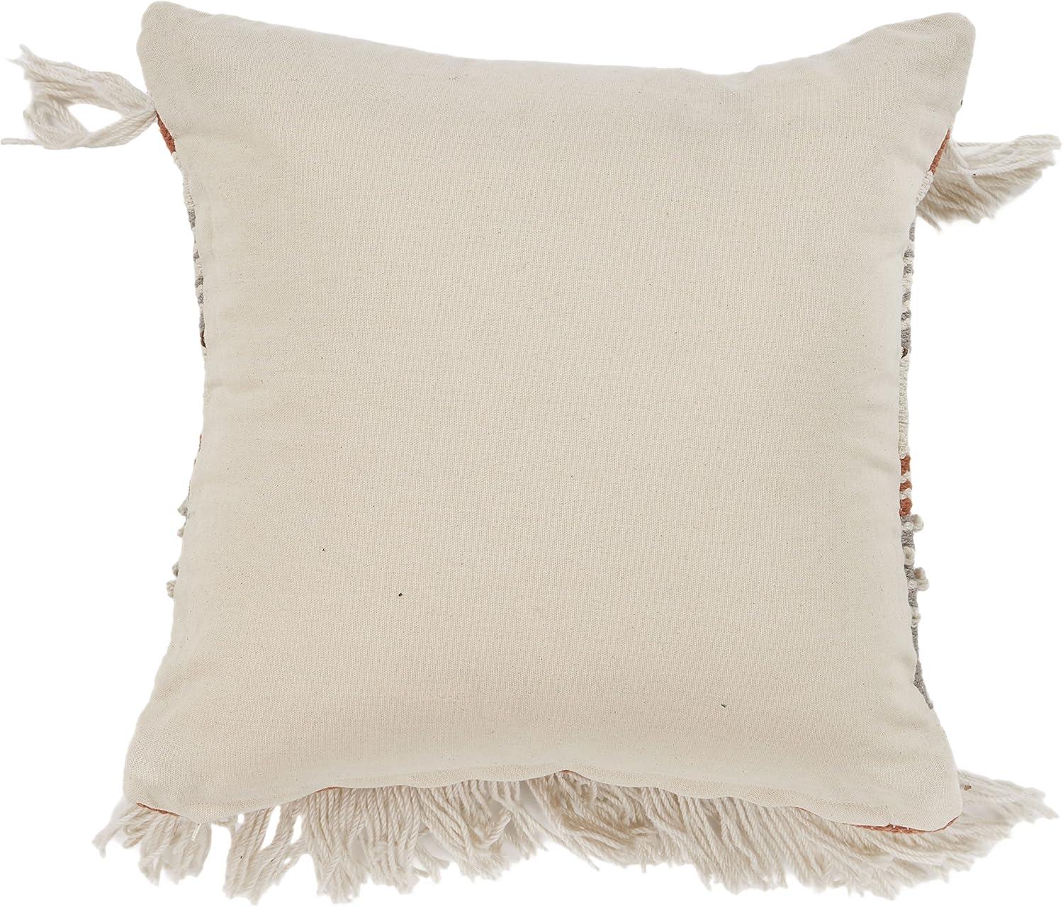 Rajani Home Analee Appliqued Cotton Throw Pillow