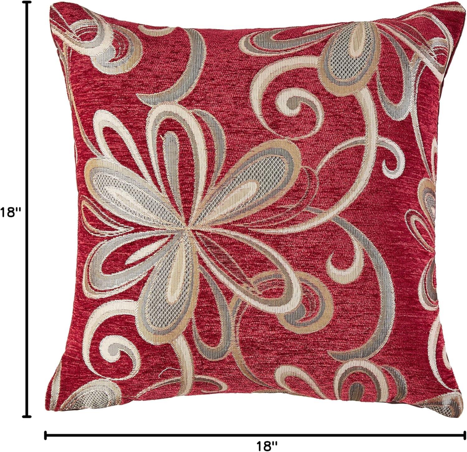 Chatau Floral Reversible Pillow Cover