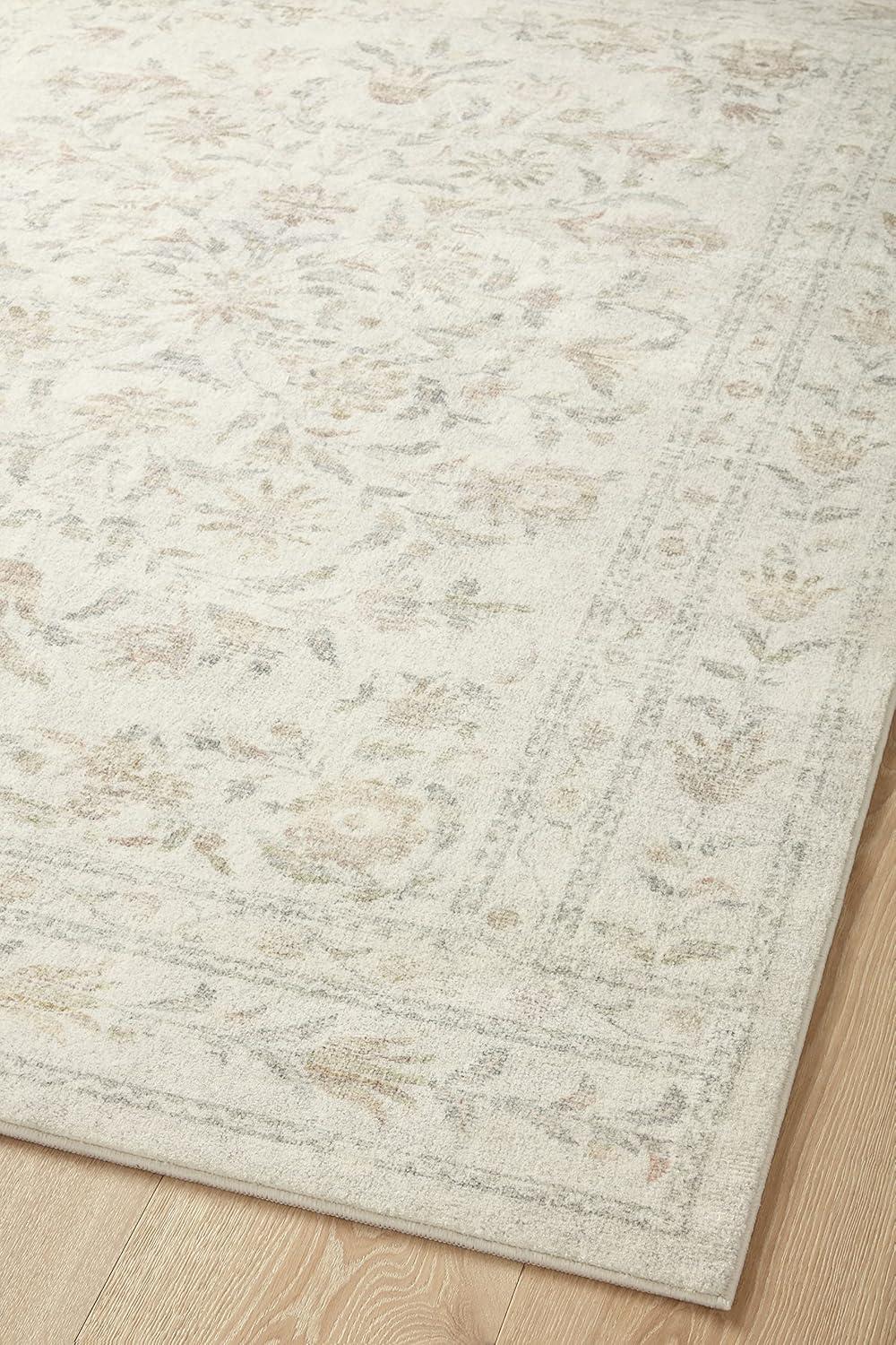 Rifle Paper Co. x Loloi Rifle Paper Co. x Loloi Courtyard Yellow / Multi Area Rug feat. CloudPile