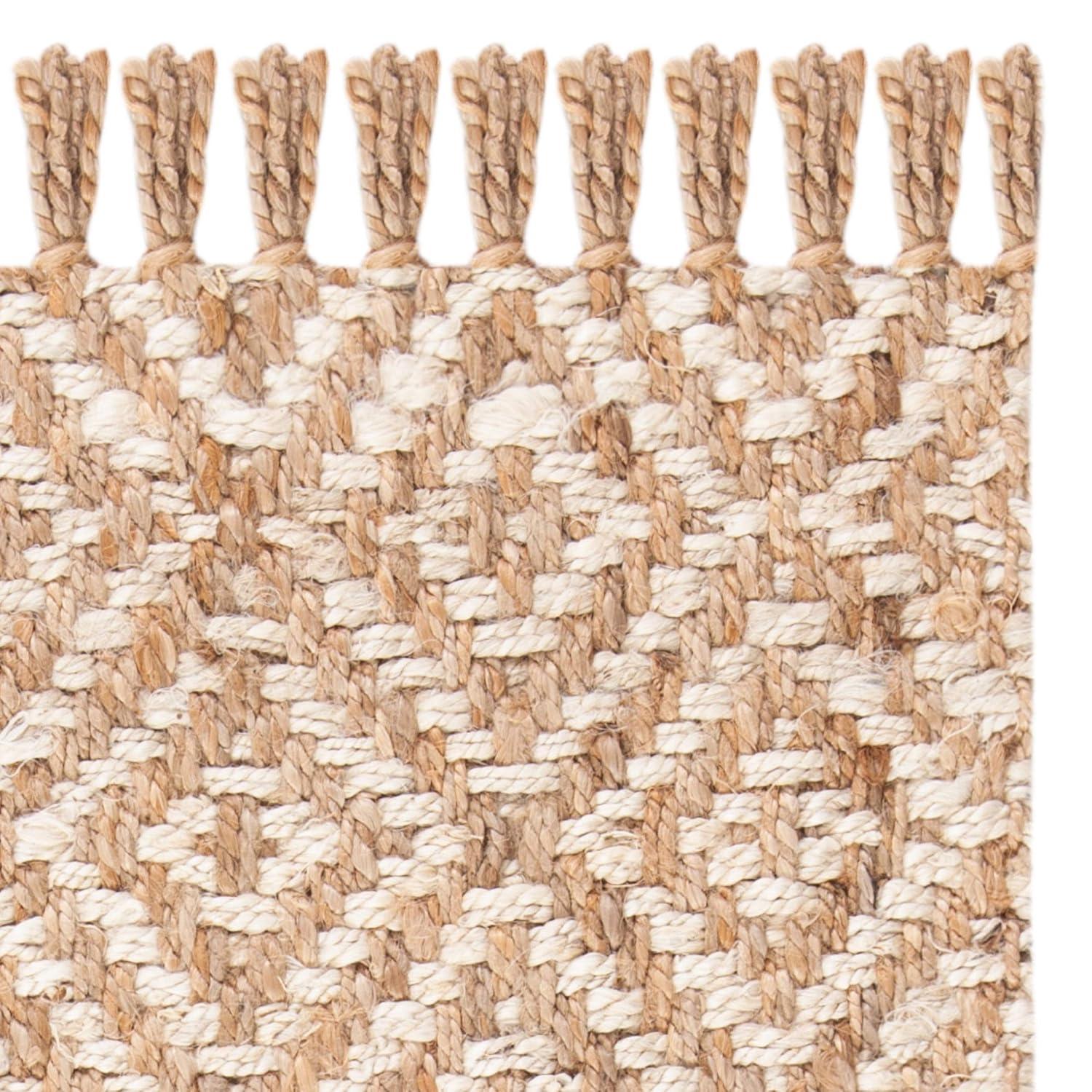 Natural Fiber NF450 Hand Woven Area Rug - Natural/Ivory - 3'x5' - Safavieh.