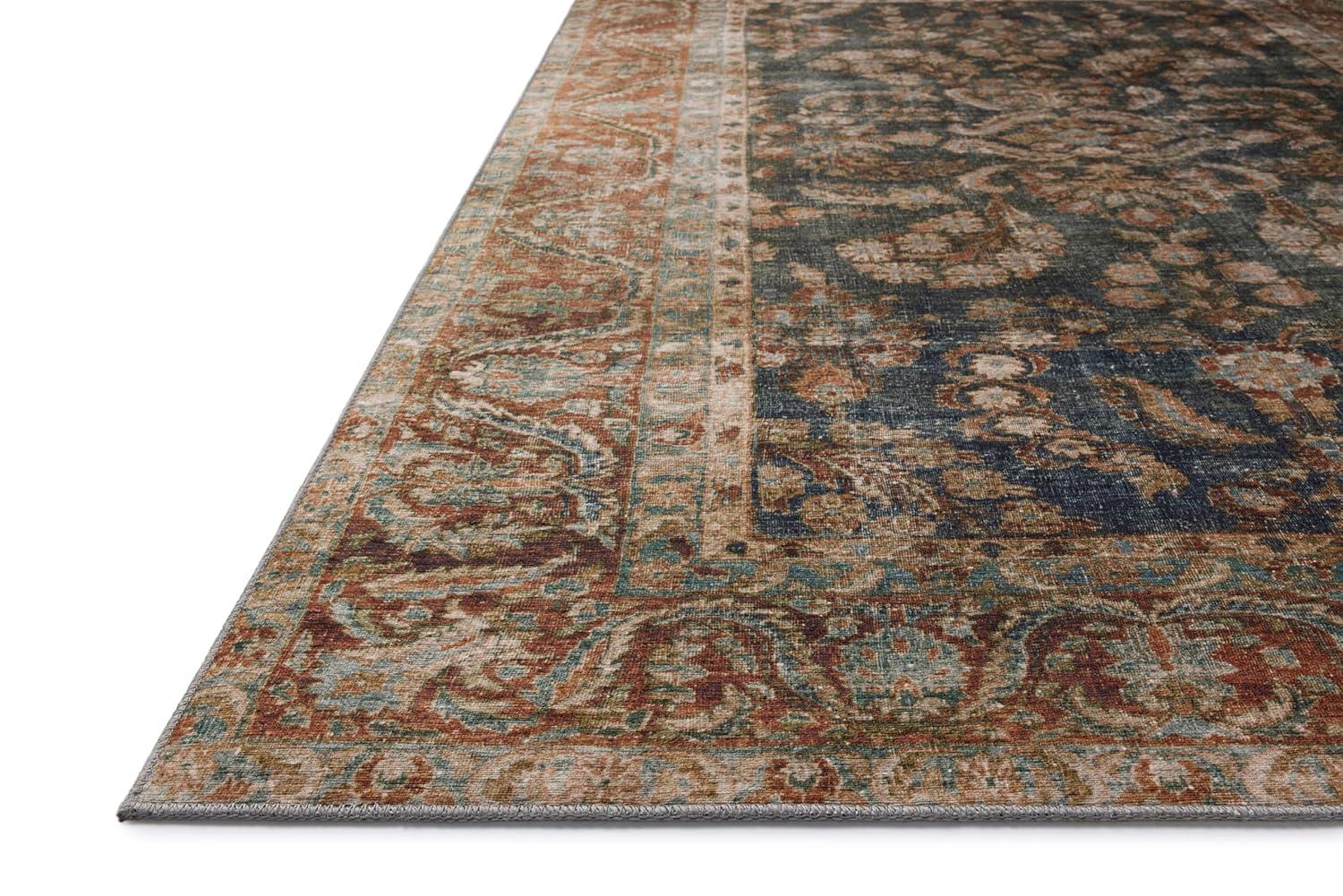 Chris Loves Julia x Loloi Chris Loves Julia x Loloi Jules Ocean / Spice Area Rug