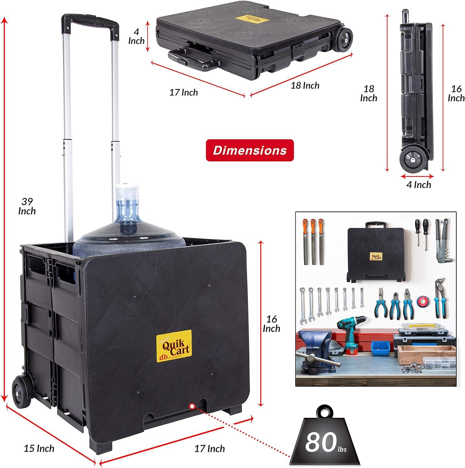 dbest products Quick Cart with Lid