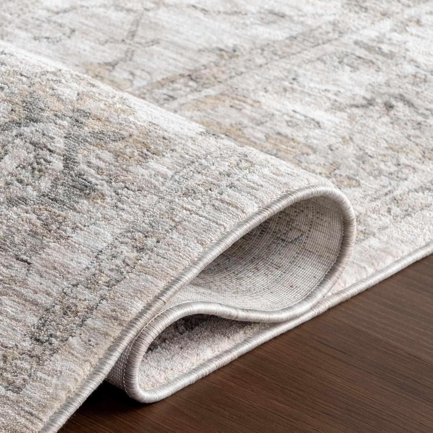 Nuloom Georgianna Medallion Fringe Indoor Area Rug, Runner 2' 8" x 8', Beige