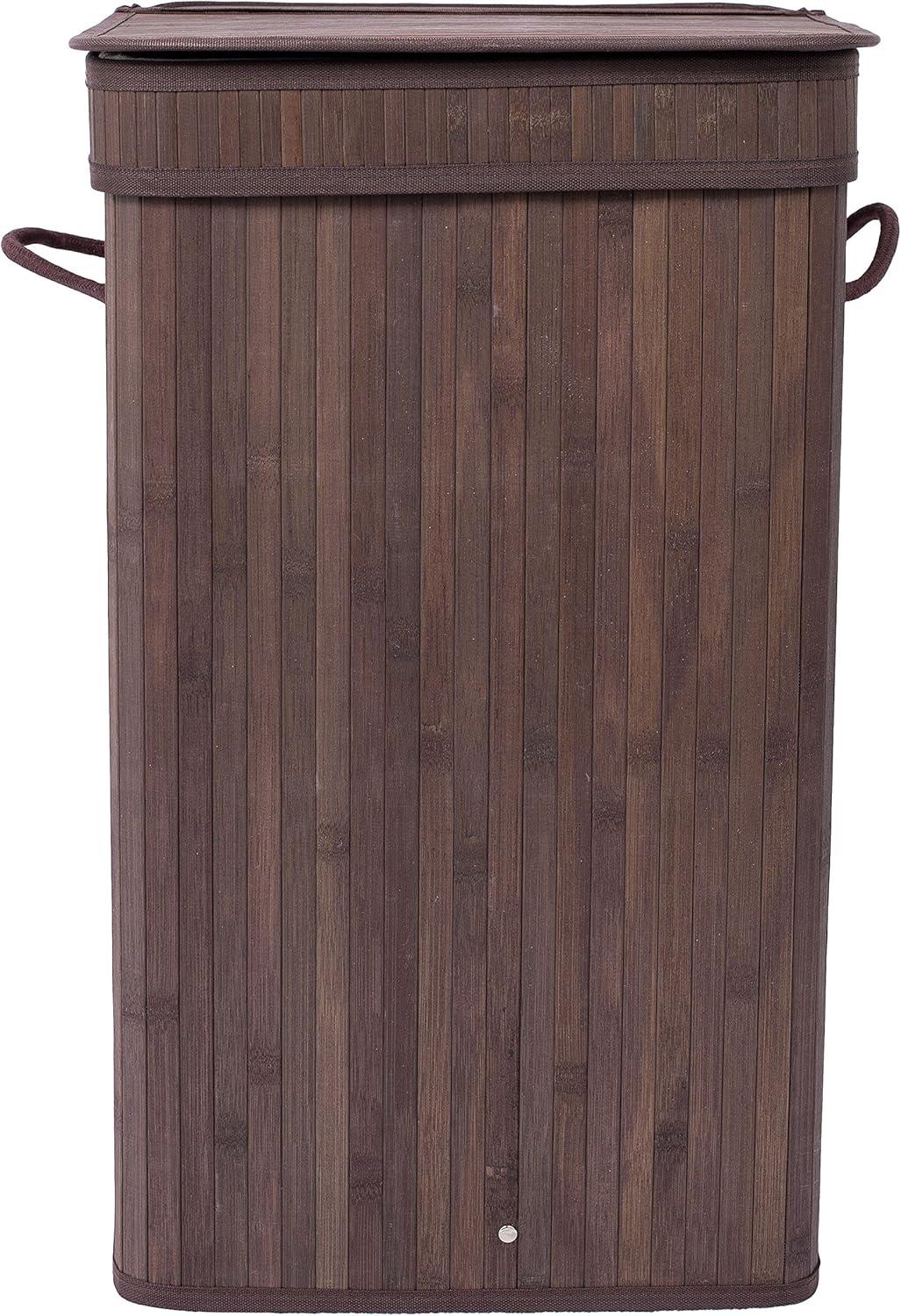 BirdRock Home Bamboo Laundry Hamper with Handles