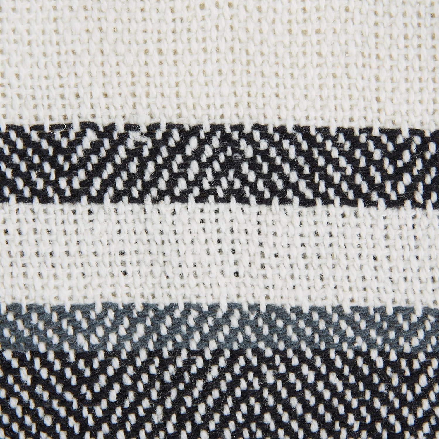 Design Imports Throws Chevron Print Hand Woven Throw Blanket