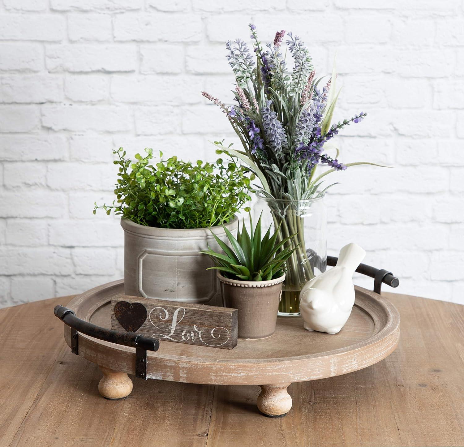 Kelly Clarkson Home Lucia Wood Tray
