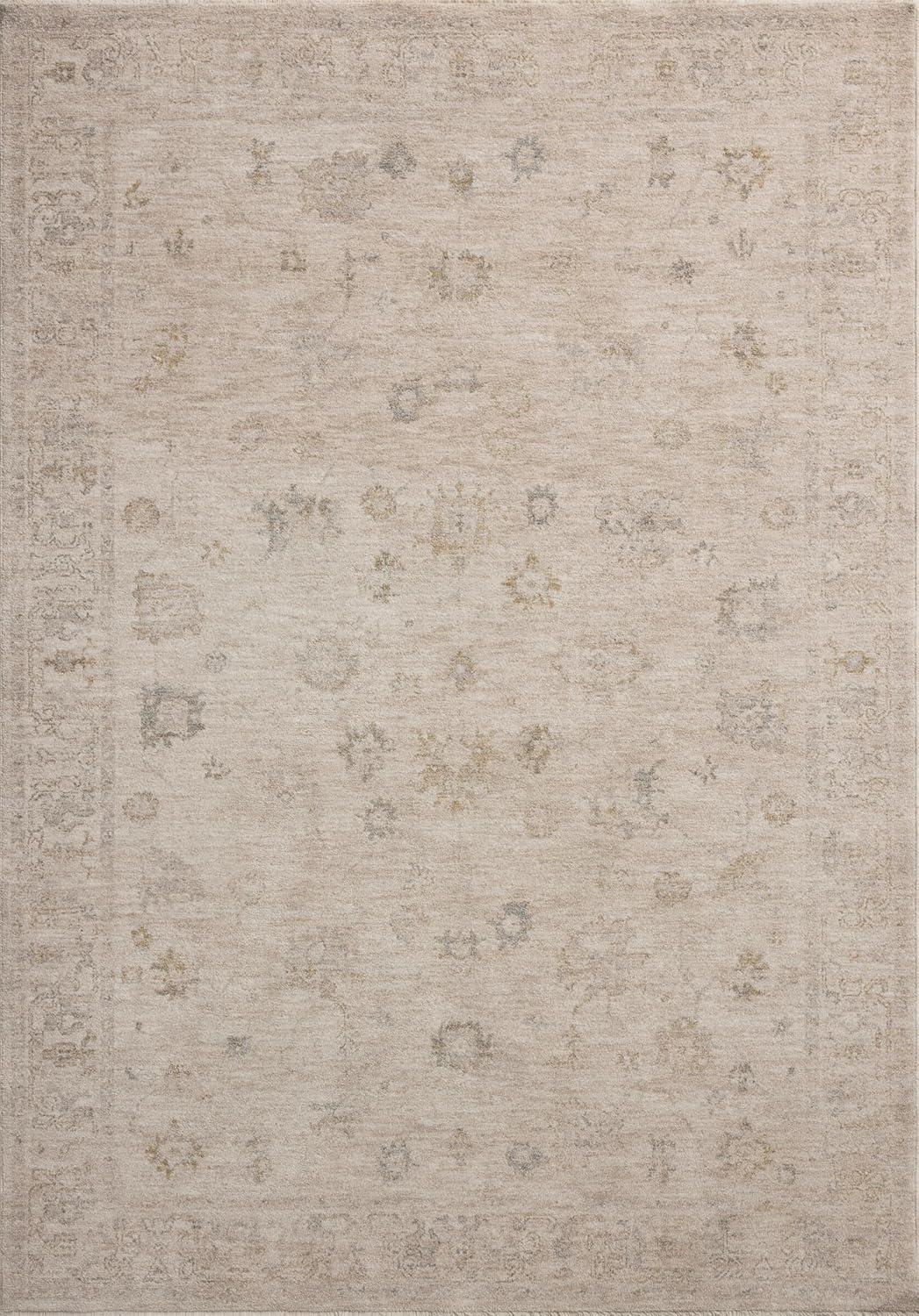 Chris Loves Julia x Loloi Louisa Oatmeal / Stone Area Rug