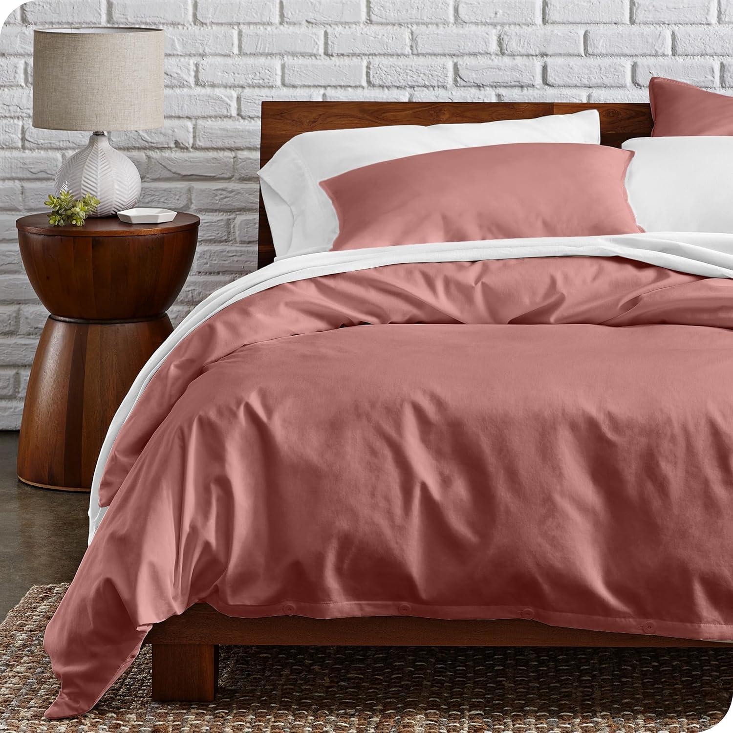 Organic Percale Duvet Cover Set