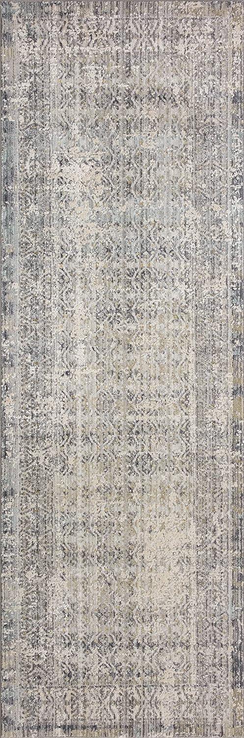 Sky Stone 5'3" x 7'9" Rectangular Gray Wool Blend Area Rug