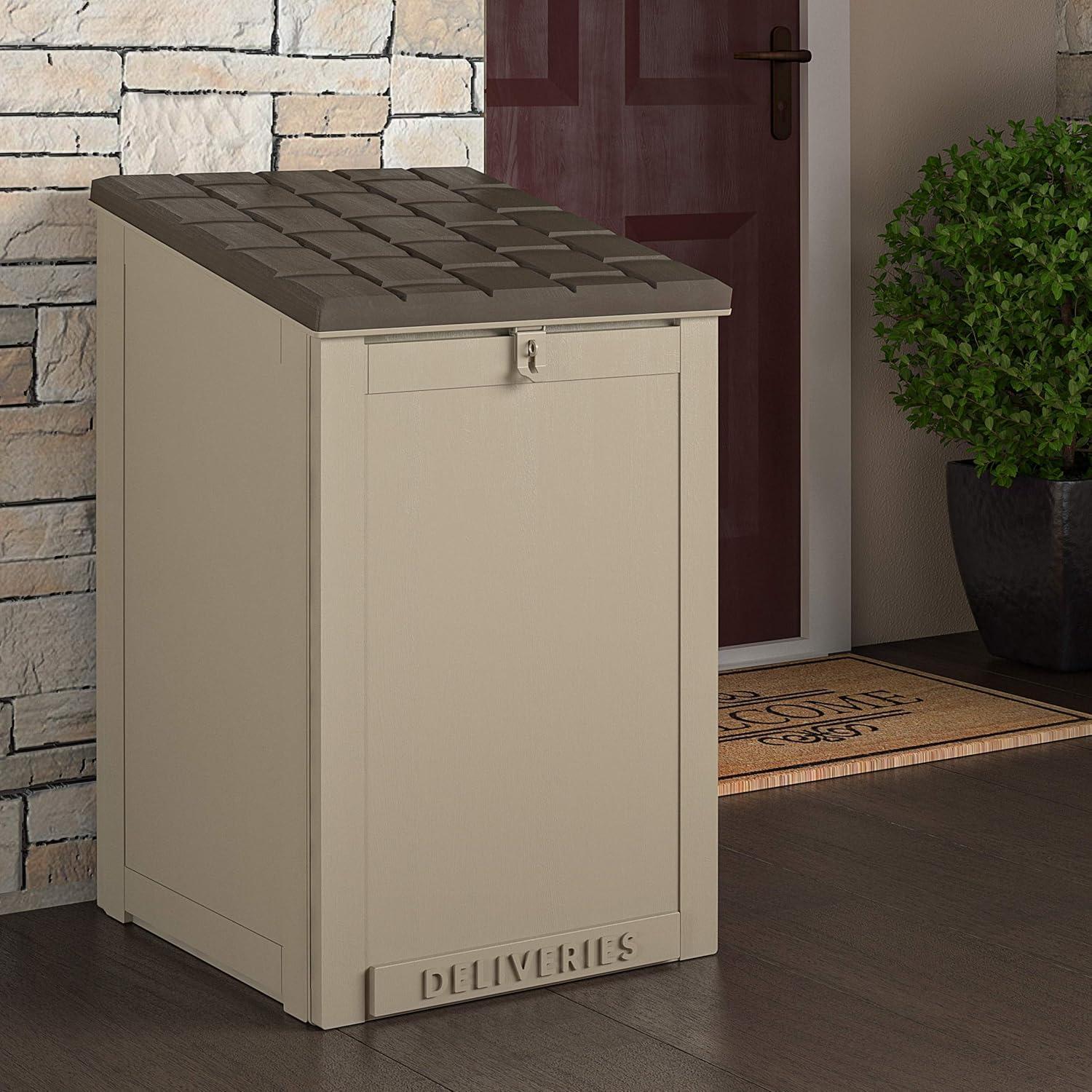 Cosco Outdoor Living BoxGuard Large Lockable Package Delivery and Storage Box 6.3 cubic ft