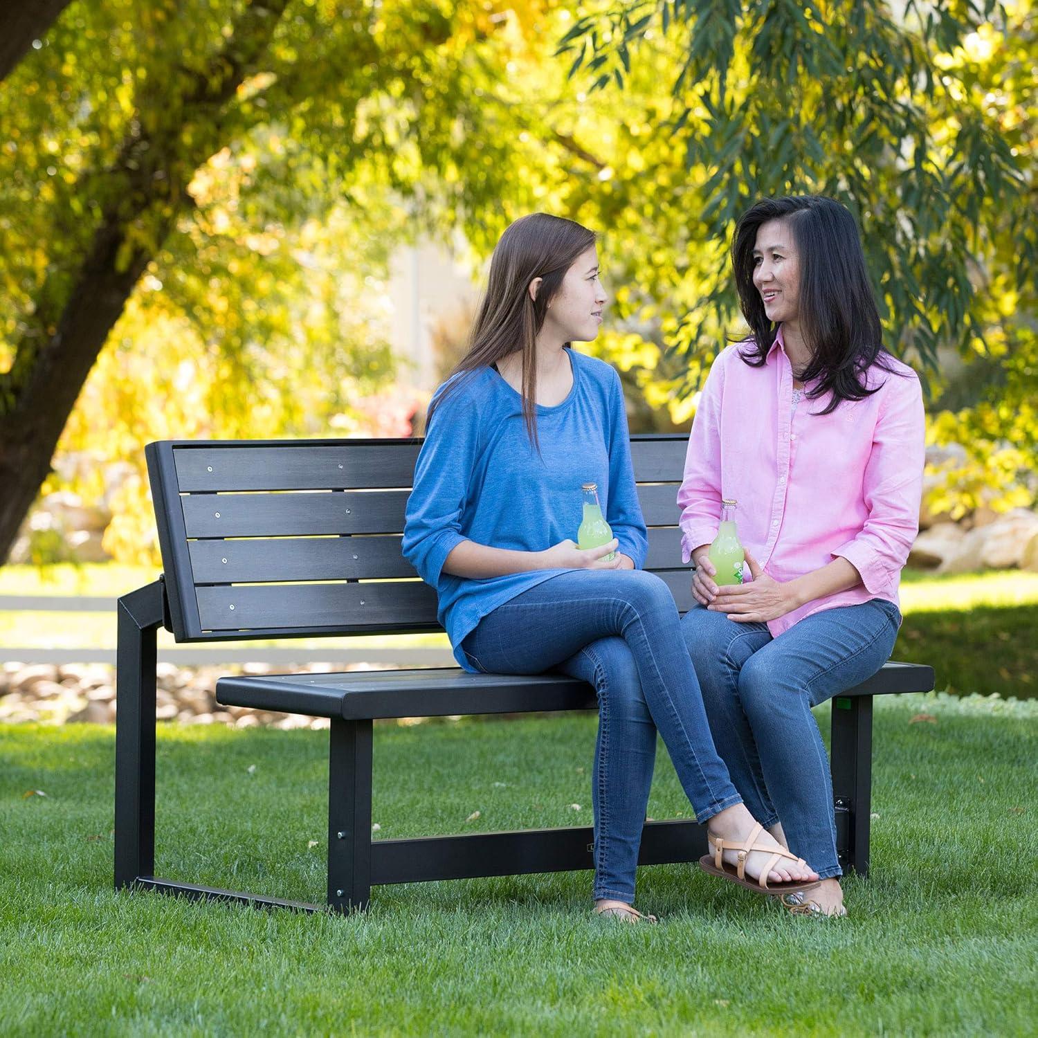 Metal Outdoor Bench