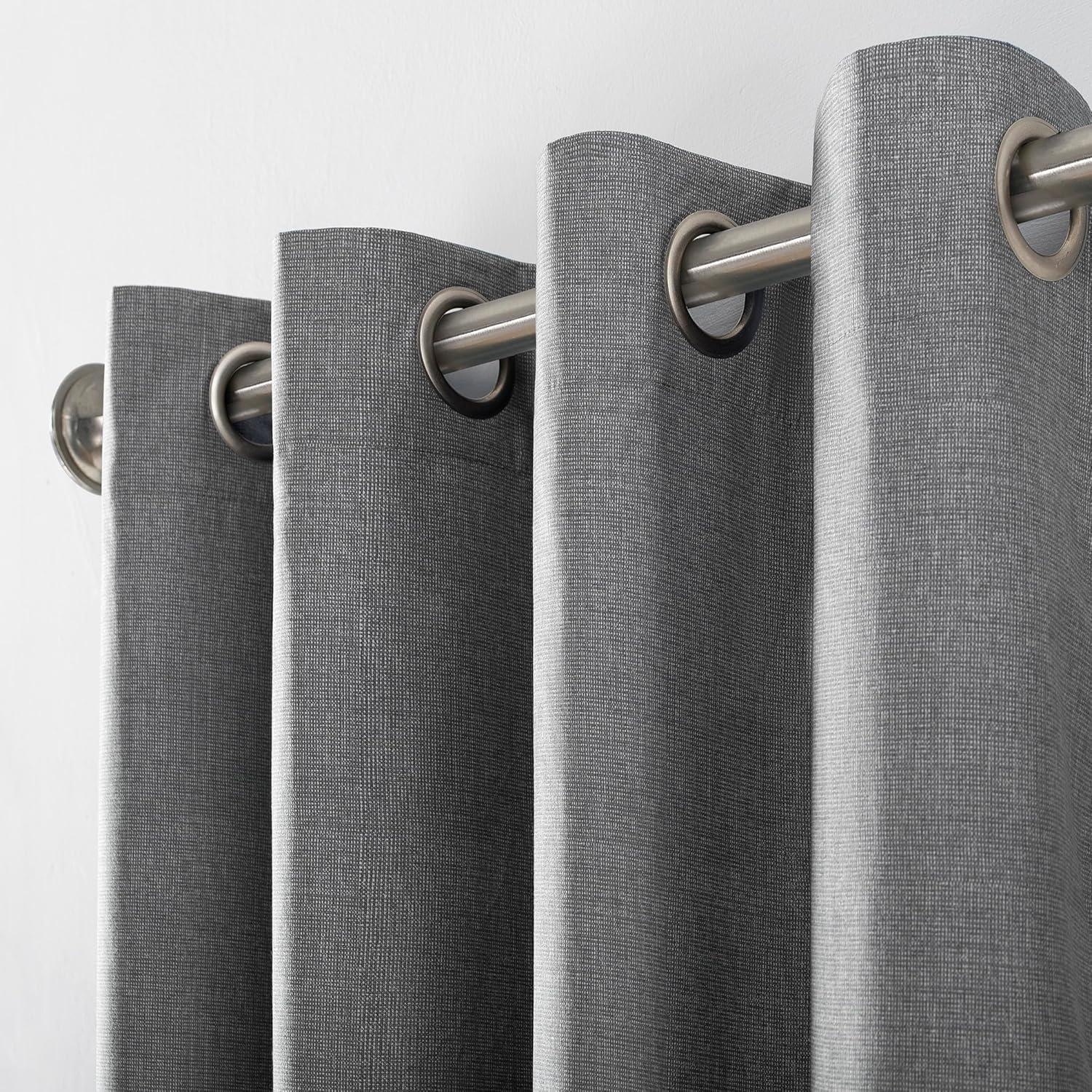 Sun Zero Cameron Thermal Insulated 100% Blackout Grommet Curtain Panel