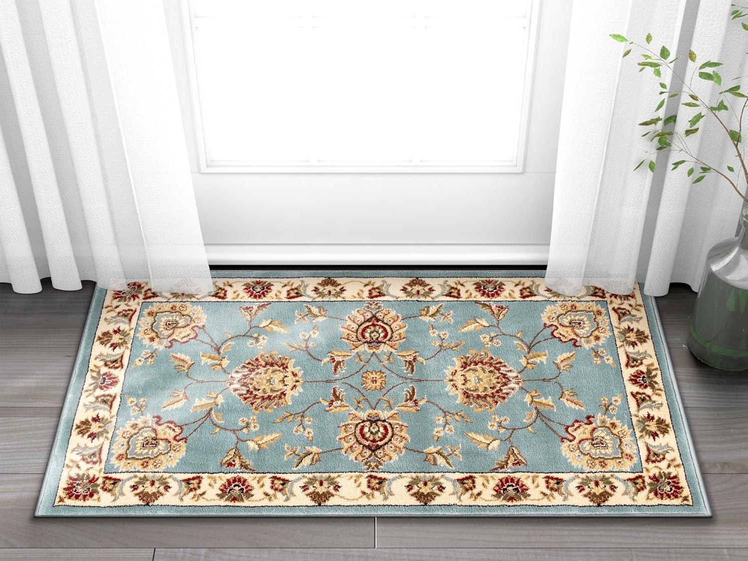 Well Woven Timeless Abbasi Oriental Persian Green 5'3" x 7'3" Area Rug