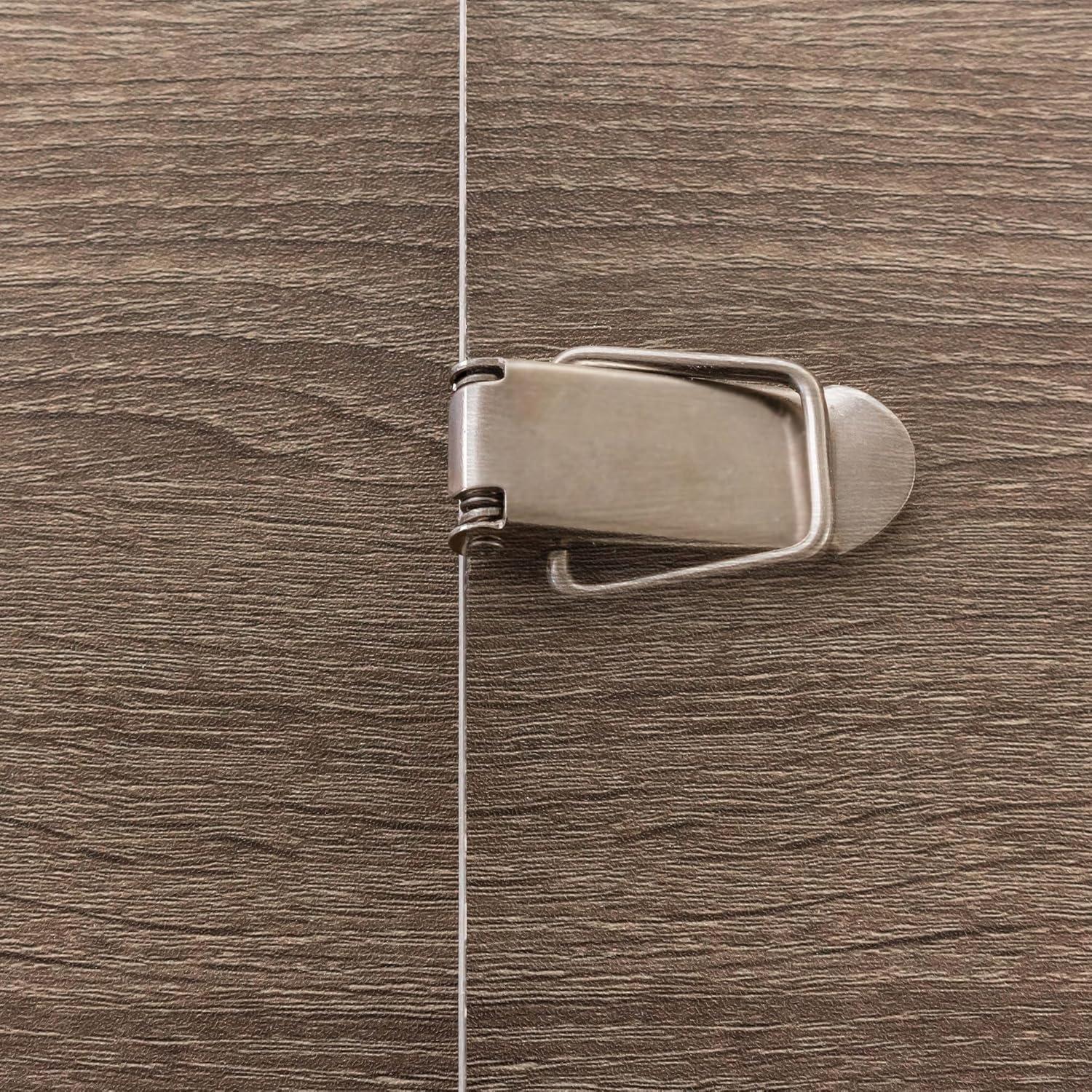 106.3" Wood Expandable Dining Table for 8-12 Person, Modern Extendable Dining Room Table Large Rectangle Dining Table with Leaf Extension Pedestal Dining Table for Dining Room Kitchen Dark Oak