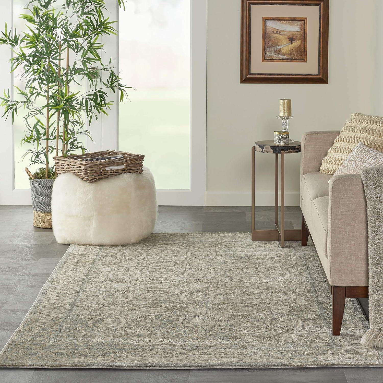 Nourison Euphoria Grey Area Rug EUP05