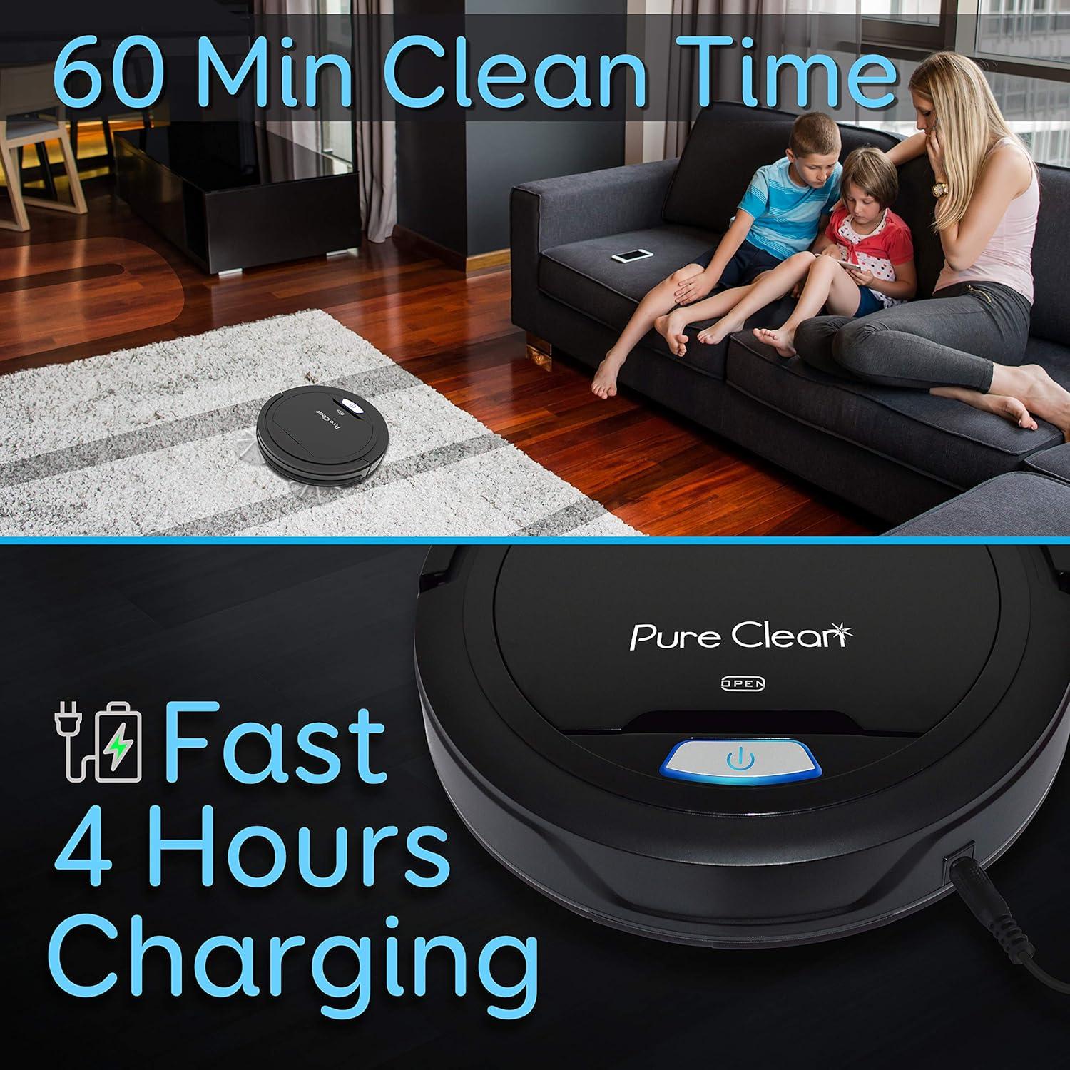 Pyle Pure Clean Home Cleaning System Smart Automatic Robot Vacuum