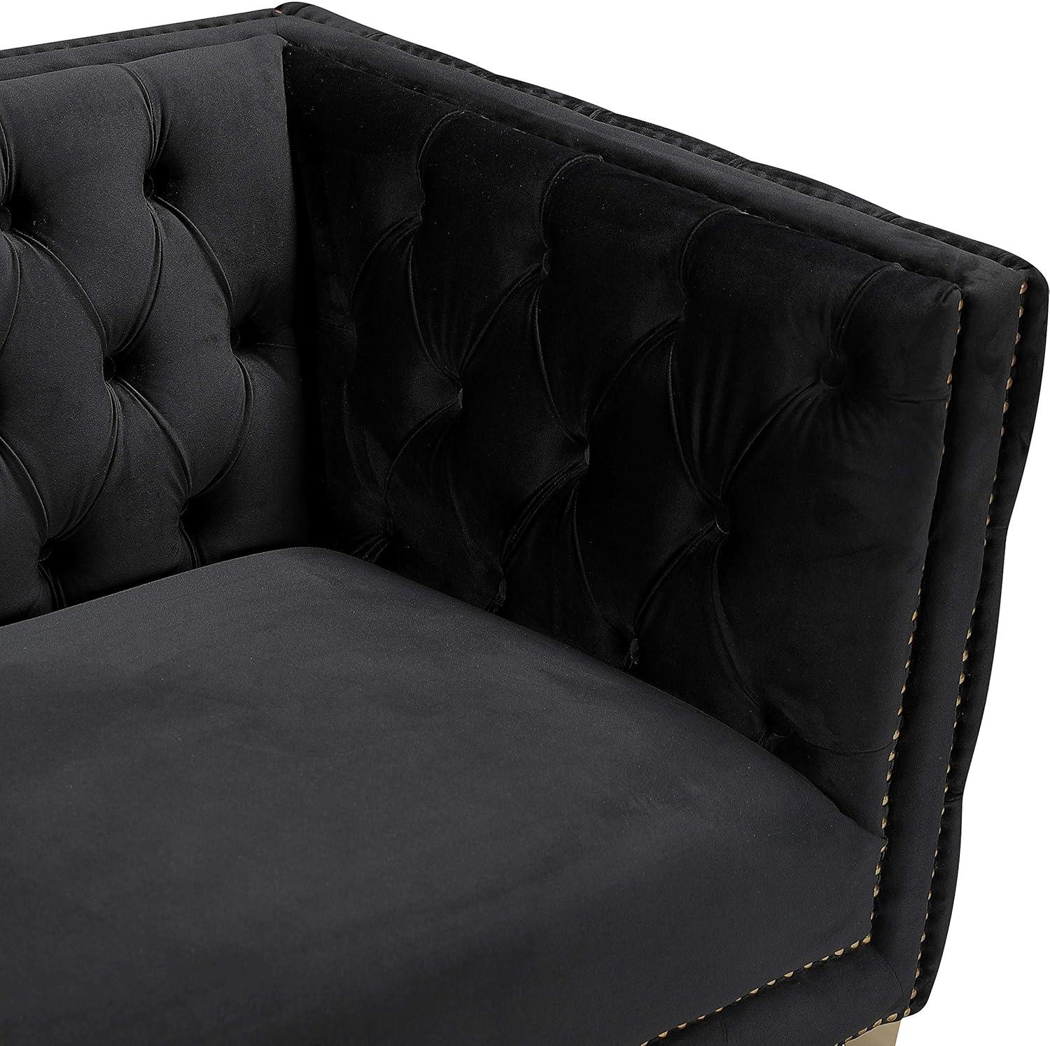 Sickels 66'' Velvet Loveseat