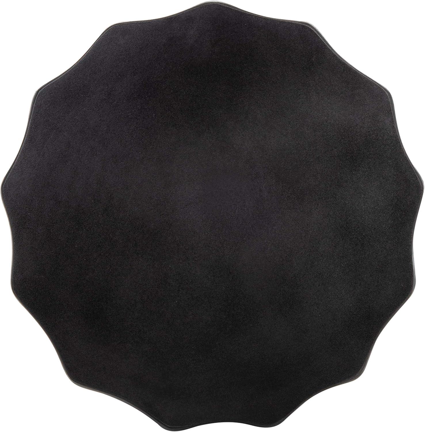 Jaslyn Accent Stool - Indoor/Outdoor - VNN1010 - Black - Safavieh