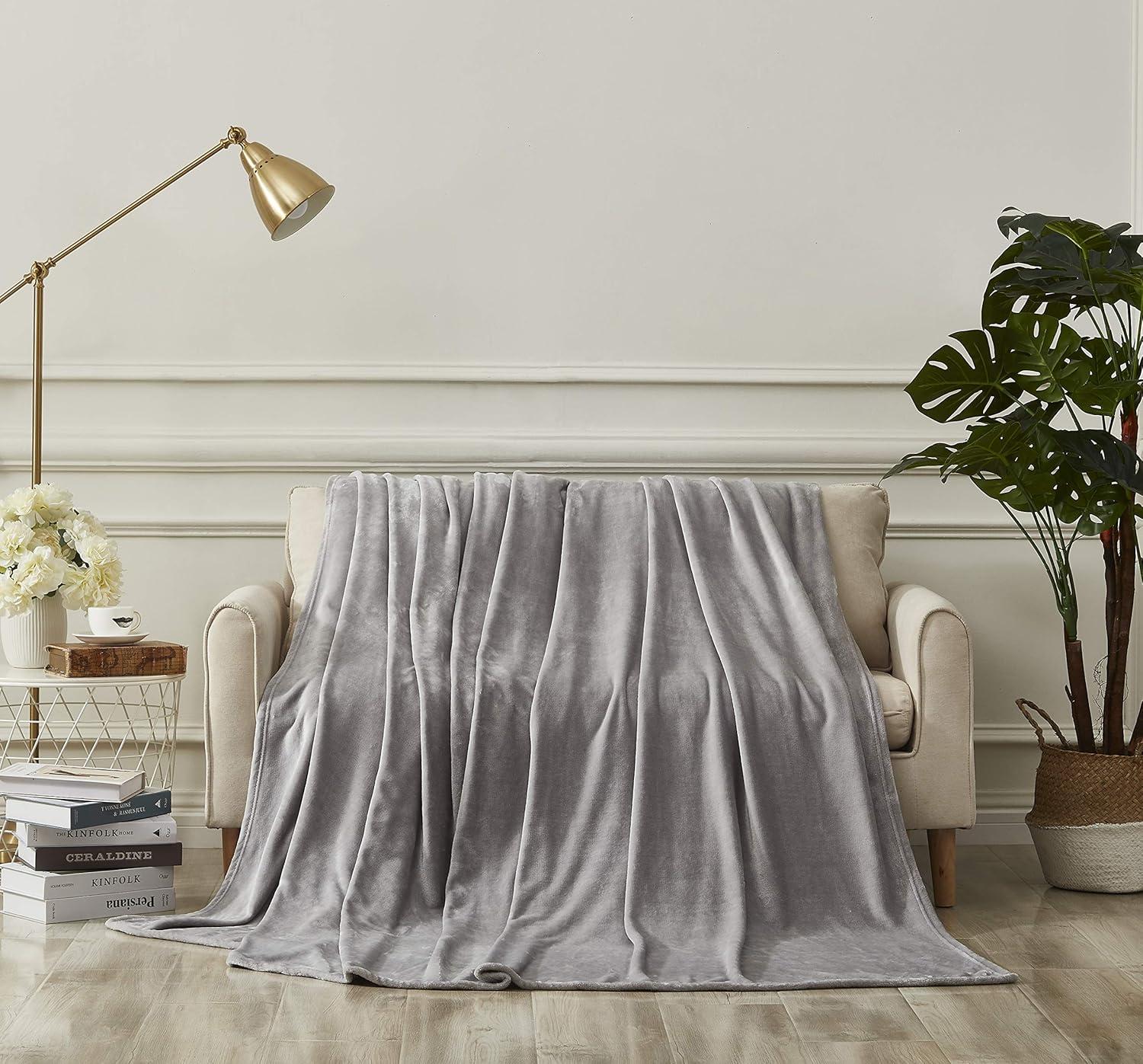 Cozy Home and Bath Knitted Throw Blanket