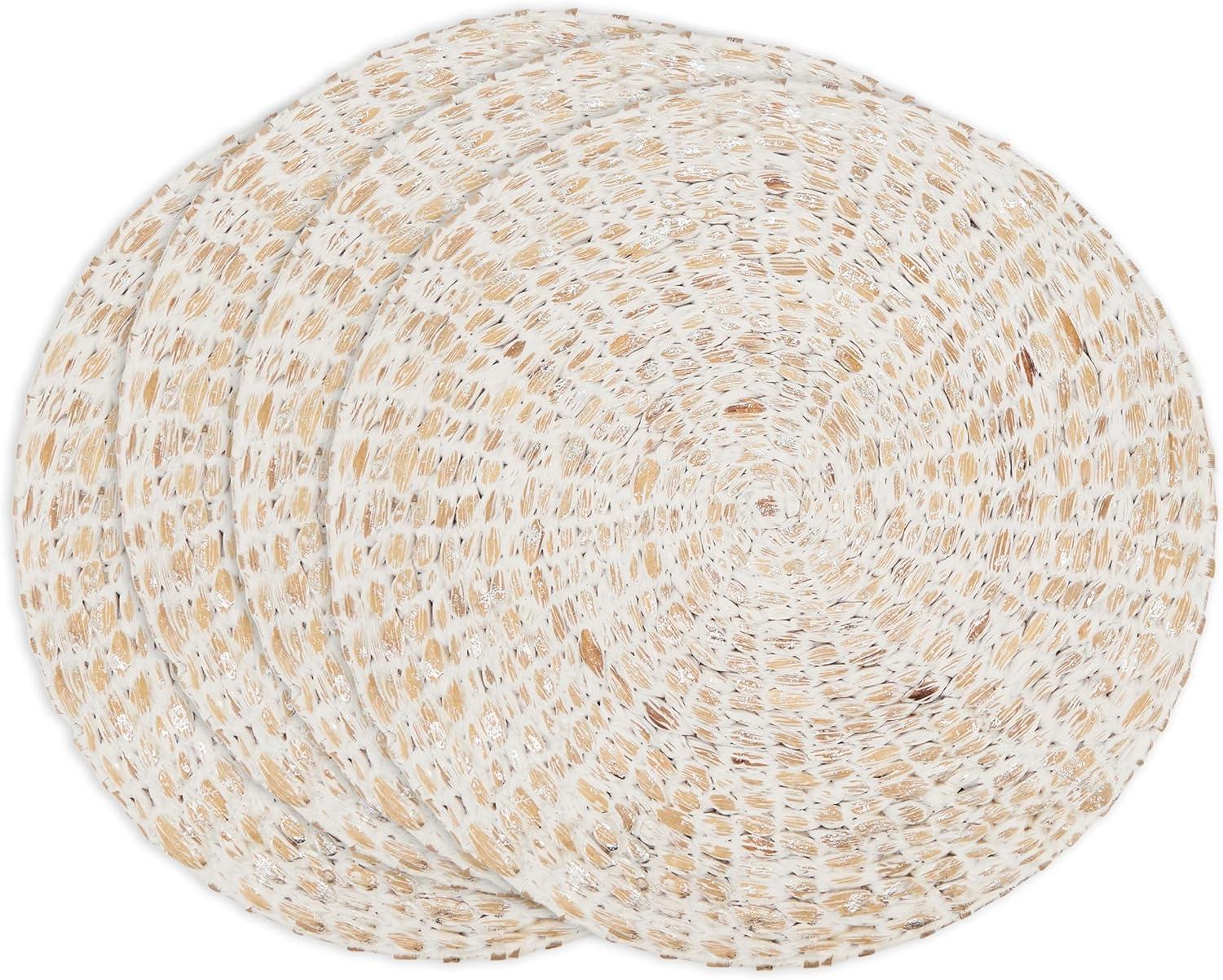 90% Water Hyacinth - 10% Iron Round Placemat