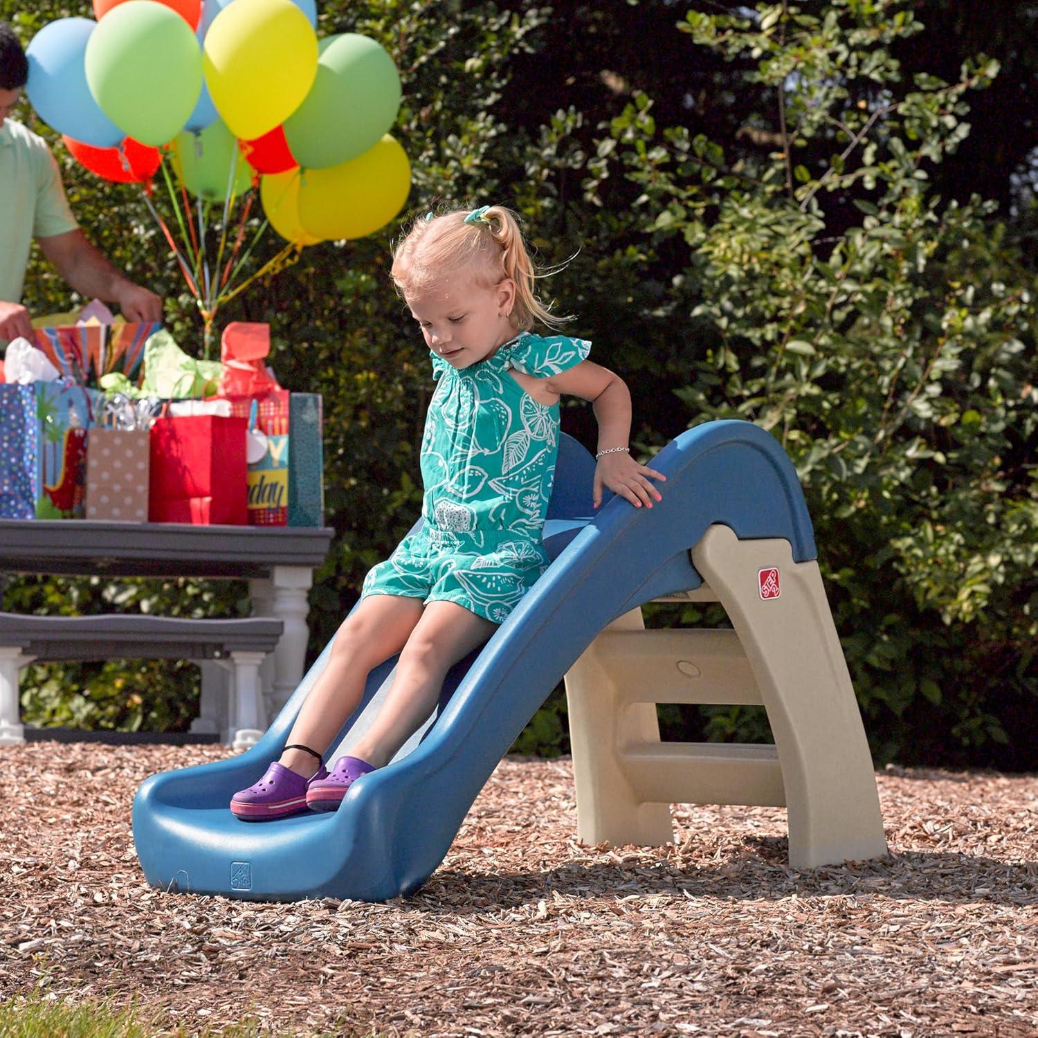 Step2 Step2 Play and Fold Jr. Slide and Outdoor Climber for Toddlers