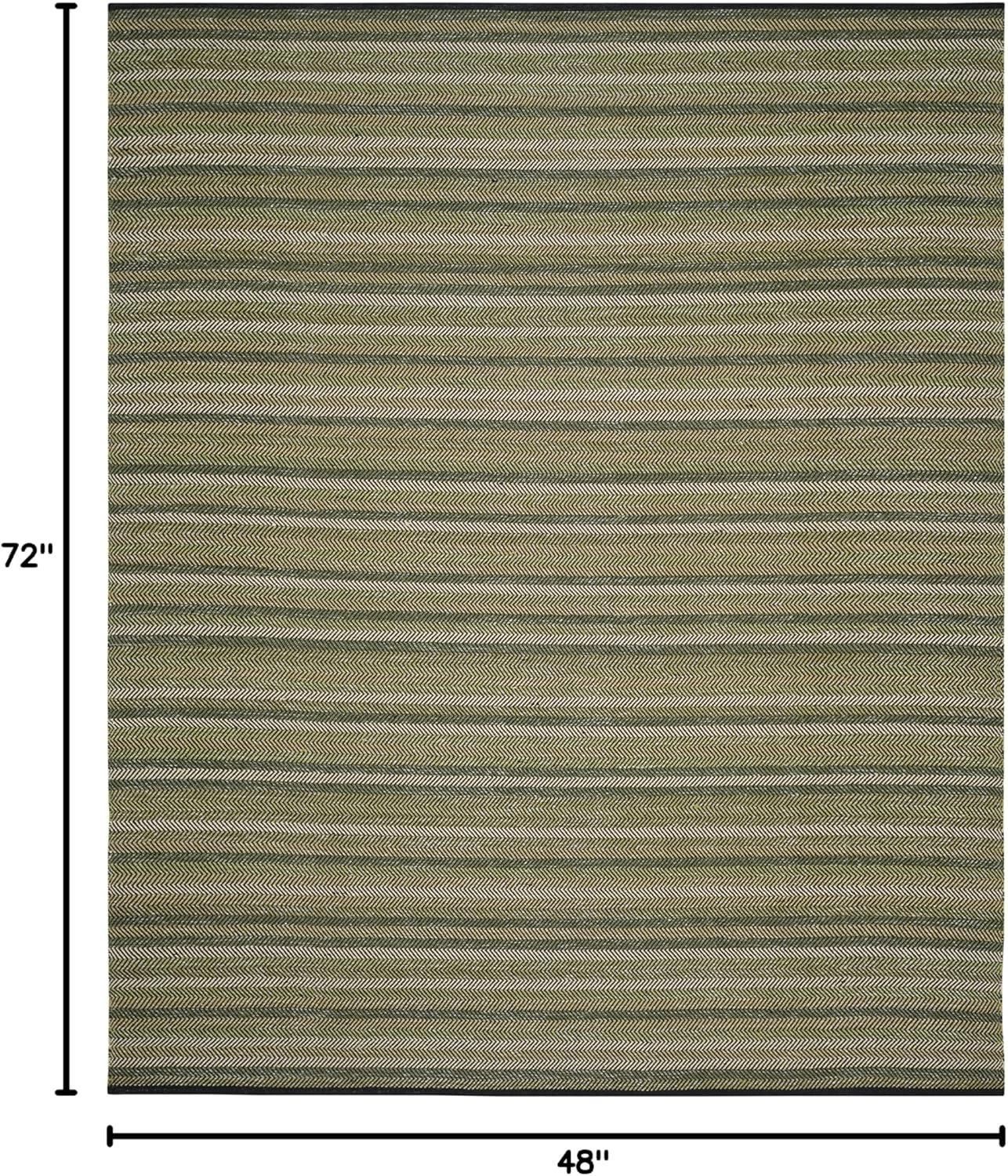 Striped Kilim STK421 Hand Woven Area Rug  - Safavieh