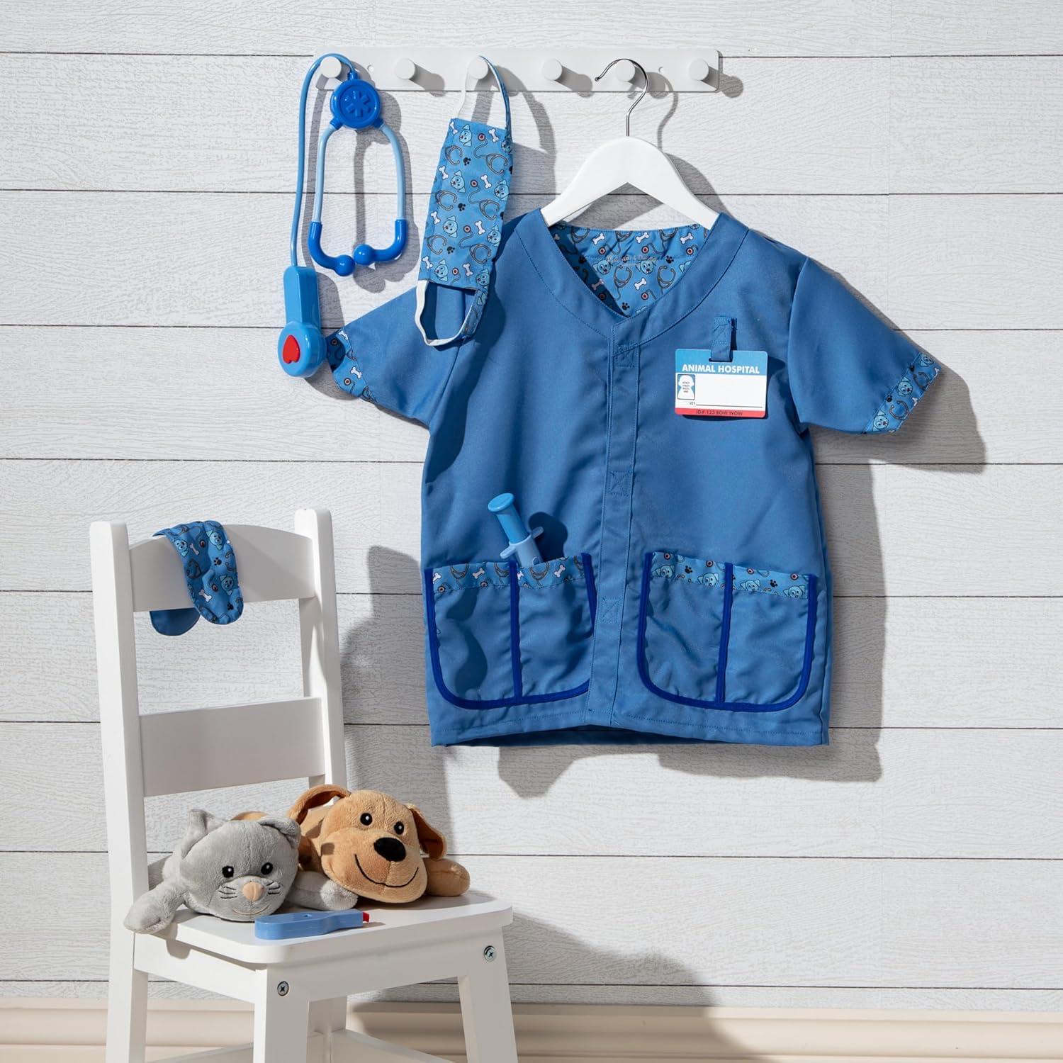 Melissa  Doug Veterinarian Role-Play Costume Set Frustration-Free Packaging