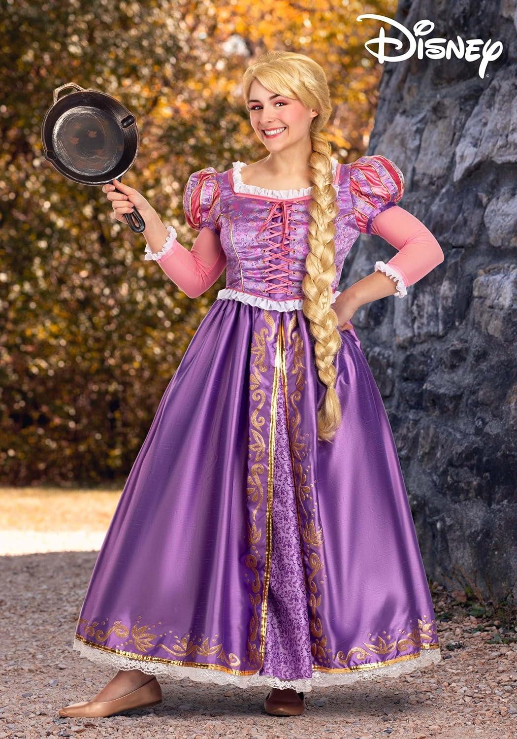 Women's Premium Rapunzel Costume Dress