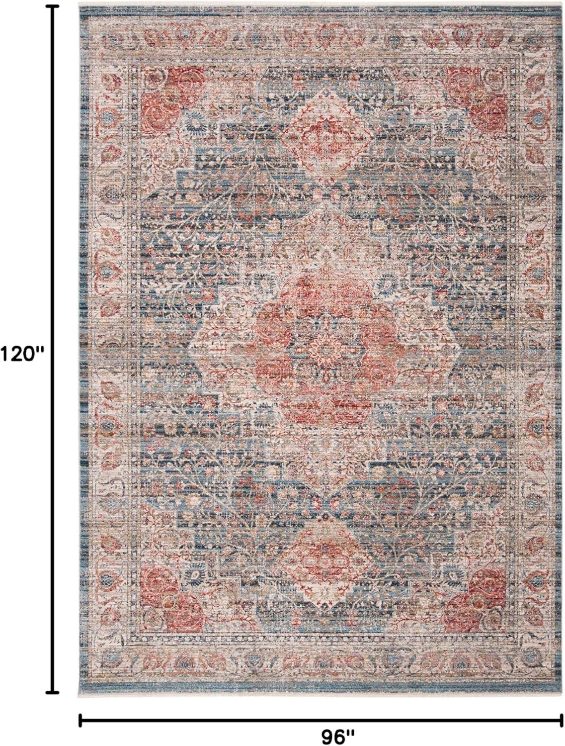 Ivory Silky Sheen 8' x 10' Hand-Knotted Synthetic Rug