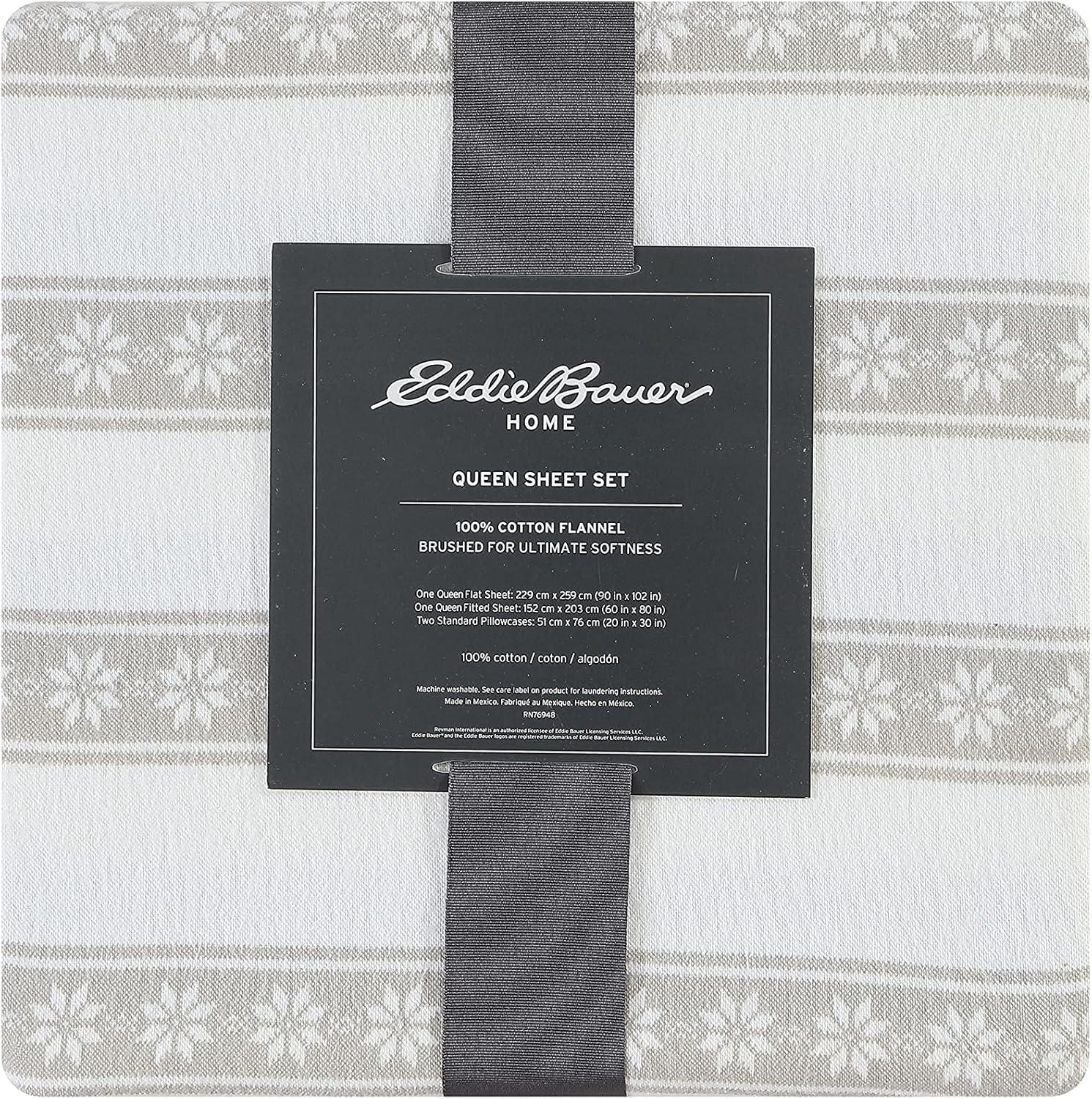 Eddie Bauer Eddie Bauer Cozy Cotton Flannel Sheet Sets