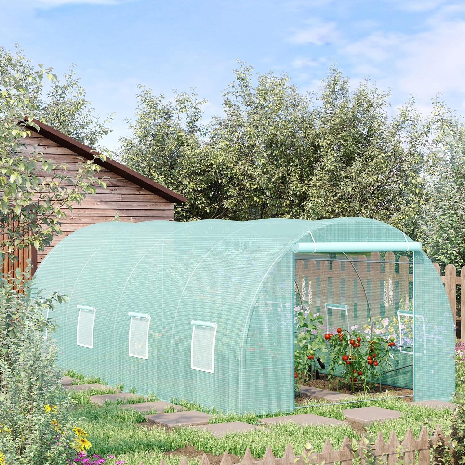 Outsunny 9.75 W x 19.75" D Greenhouse