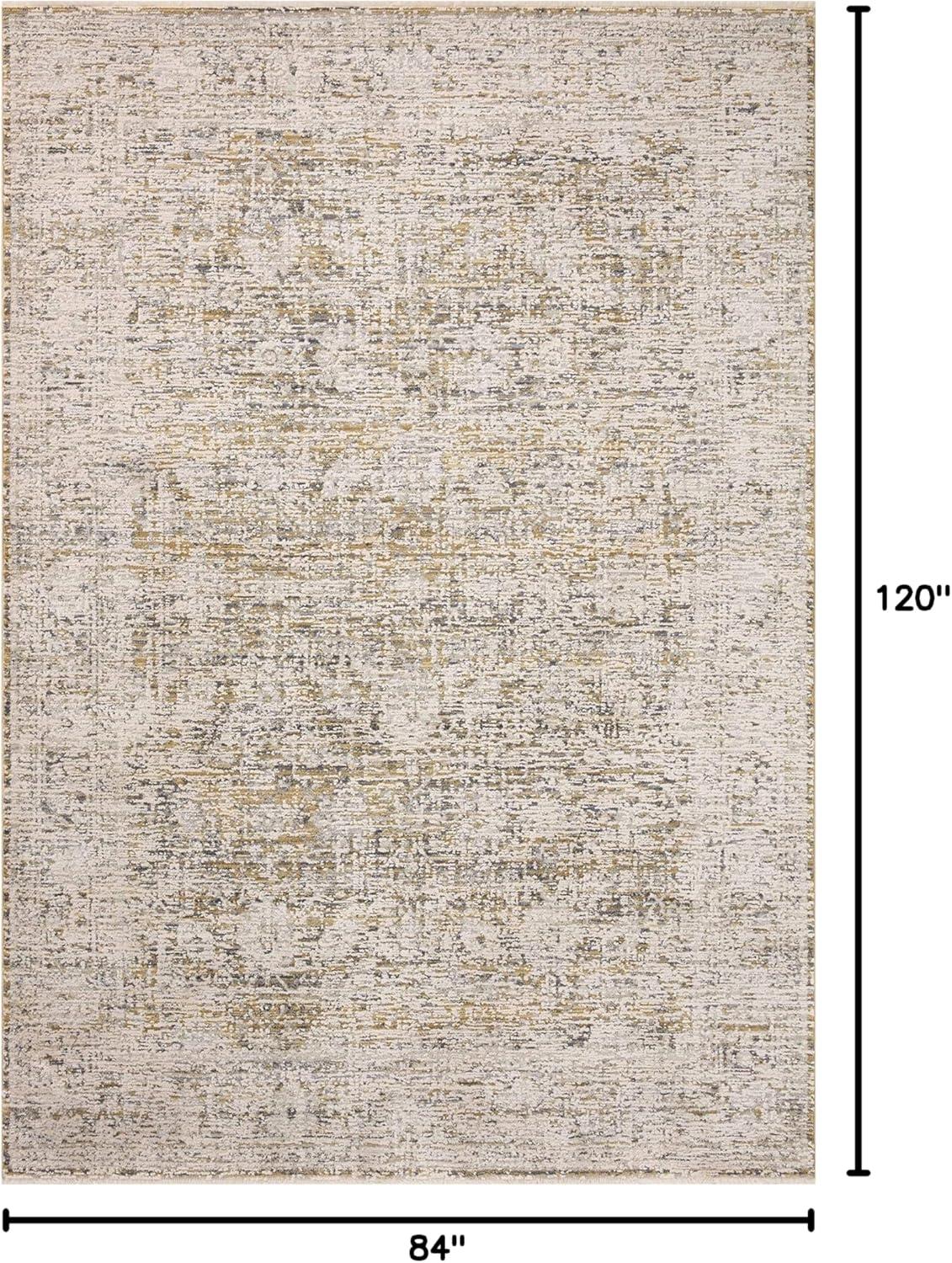 Amber Lewis x Loloi Alie Gold / Beige Area Rug