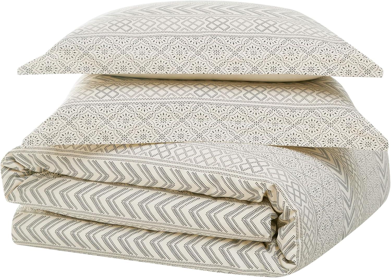 Brooklyn Loom Brooklyn Loom Chase Cotton Blend Geometric Shapes Comforter Set