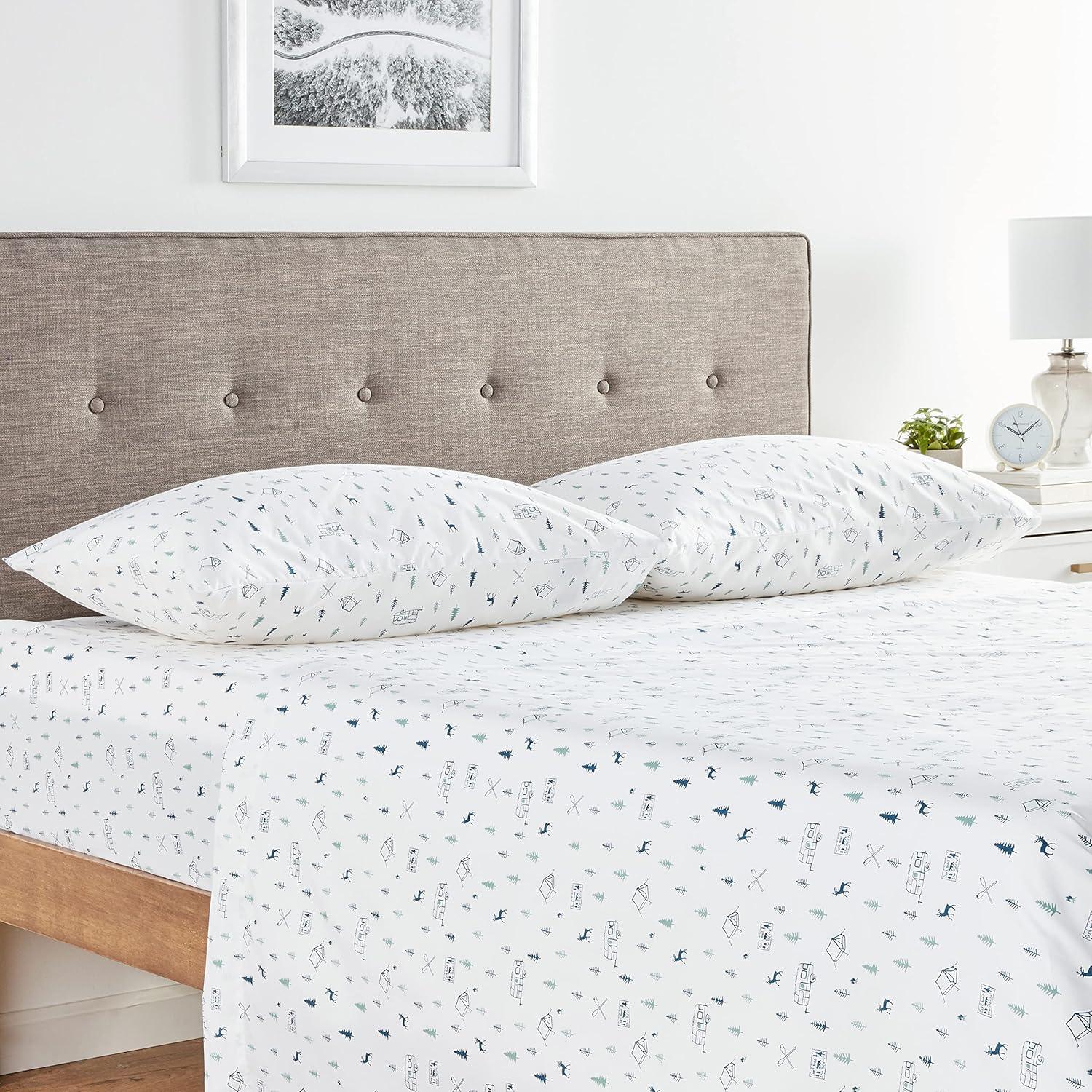 Eddie Bauer Printed Cotton Percale Sheet Sets