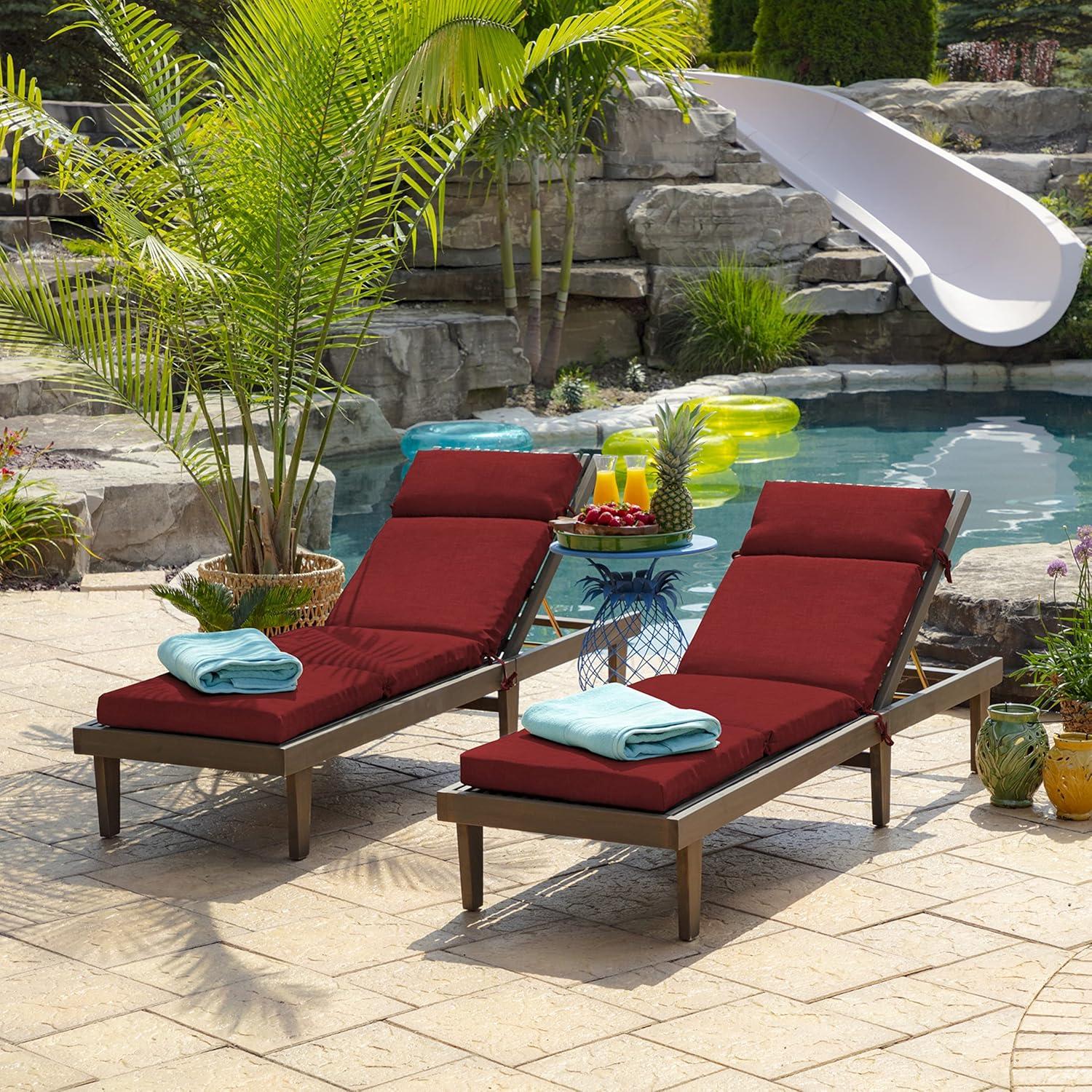 ARDEN Outdoor Chaise Lounge Cushion
