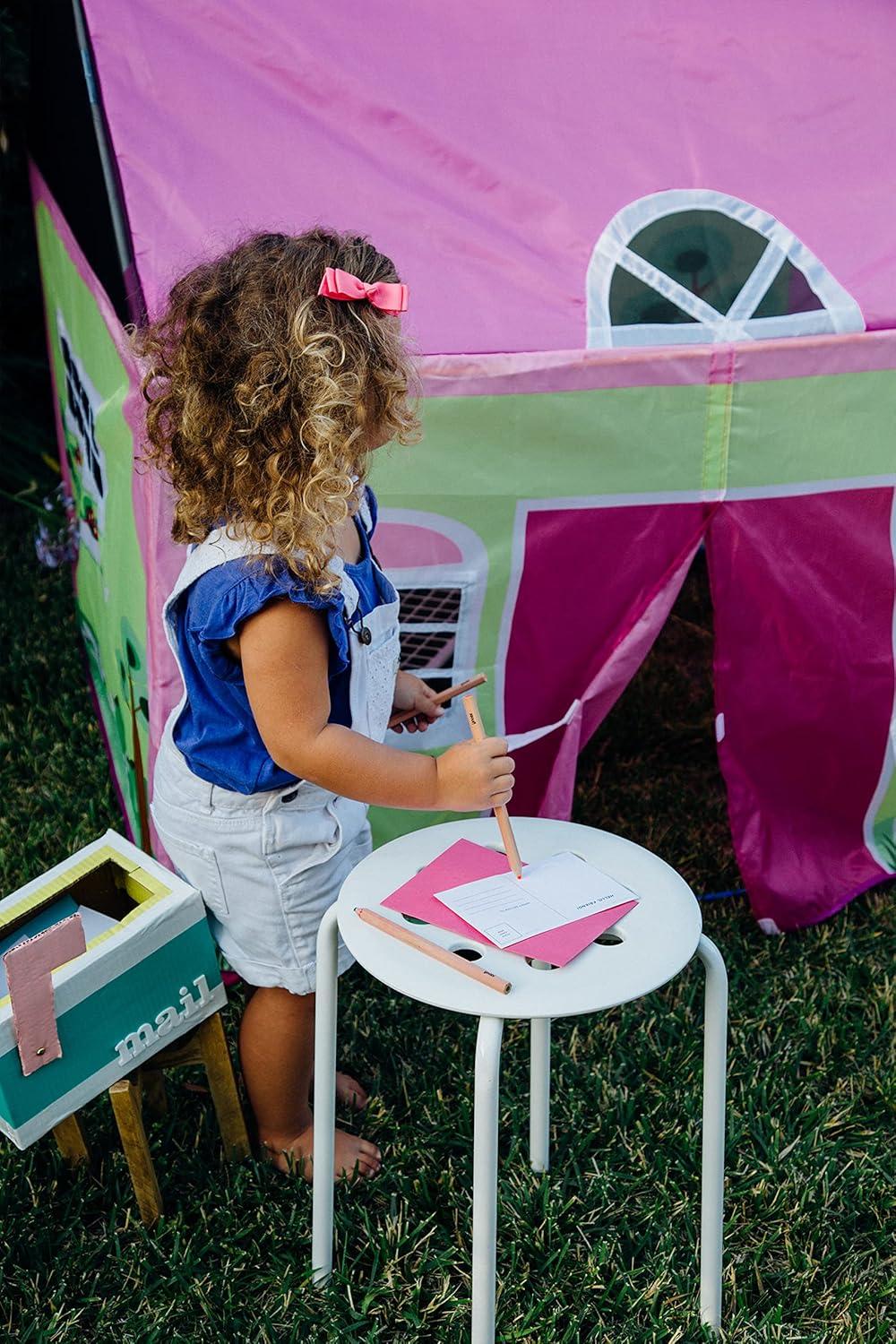 Lil' Cottage House Play Tent with Garden Graphics