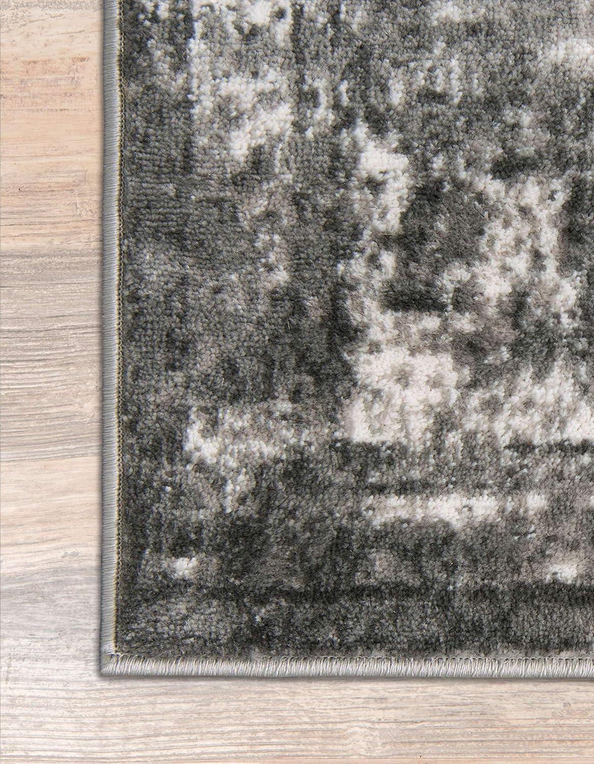 Unique Loom 9' 0 x 12' 0 Sofia Salle Garnier Gray Area Rug