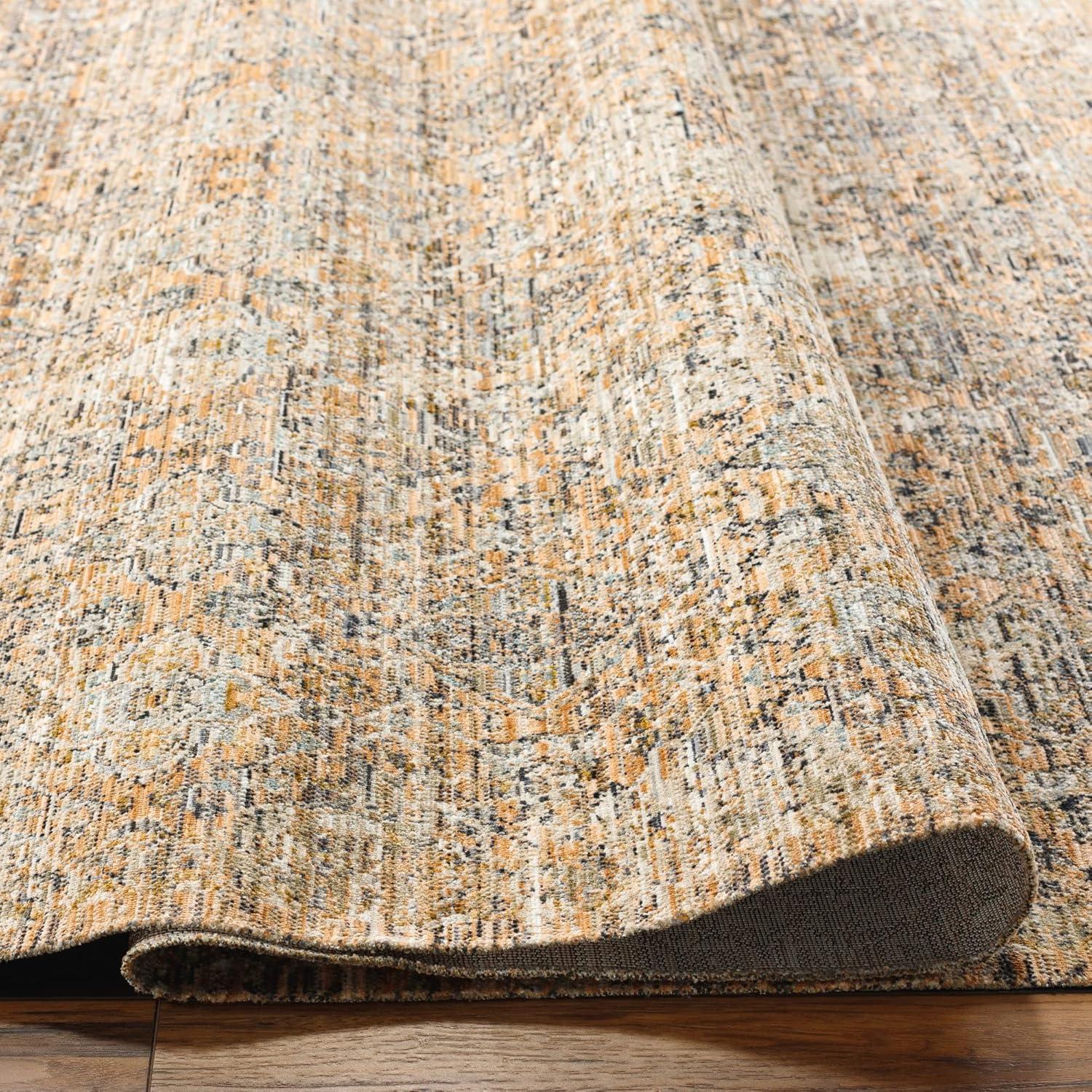 Livabliss x Becki Owens Ren Damask Washable Area Rug ,7'10" x 10',Faded Taupe