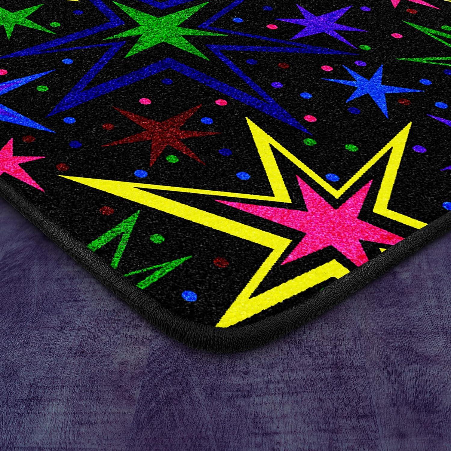 Joy Carpets Kapow Fluorescent Area Rug