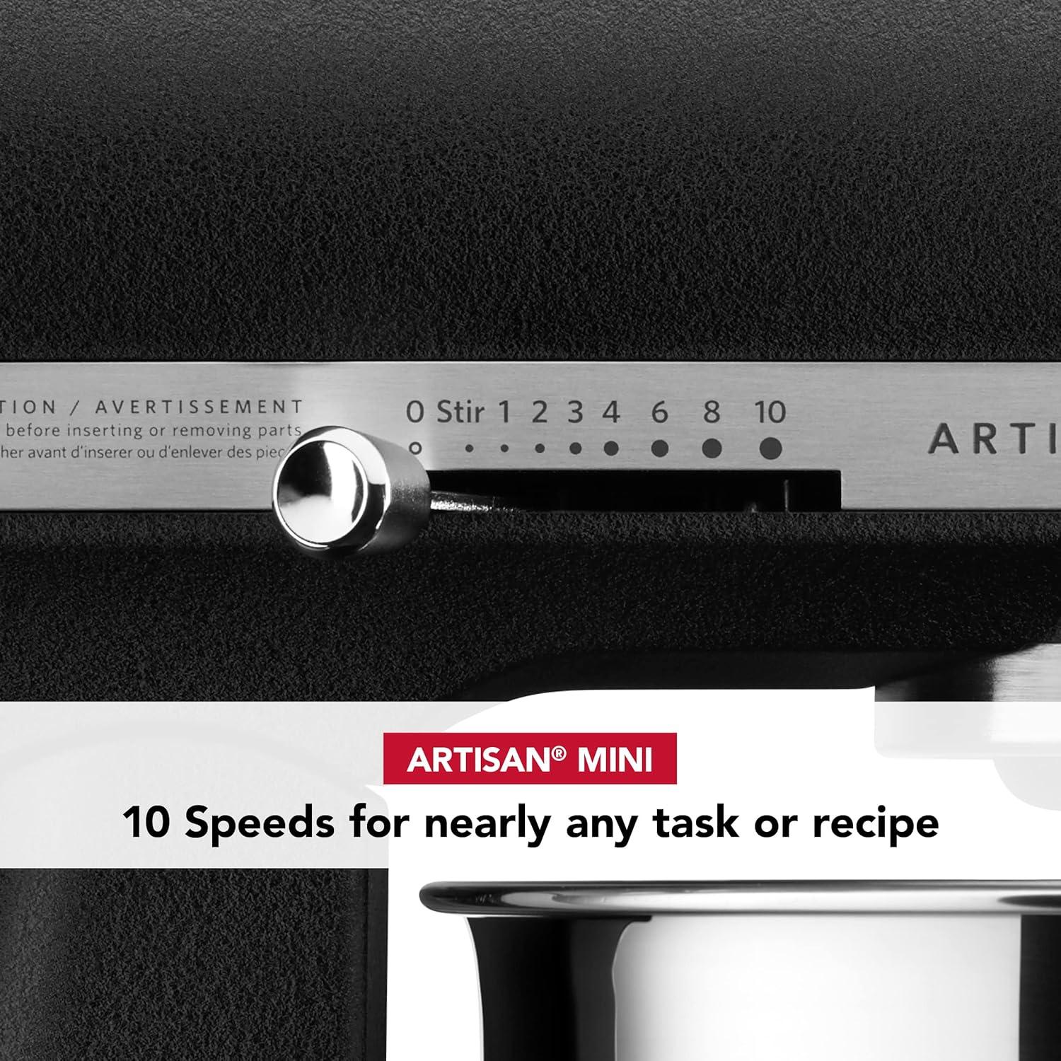 KitchenAid® KitchenAid® Artisan® Mini 3.5 Quart Tilt-Head Stand Mixer KSM3316XBK