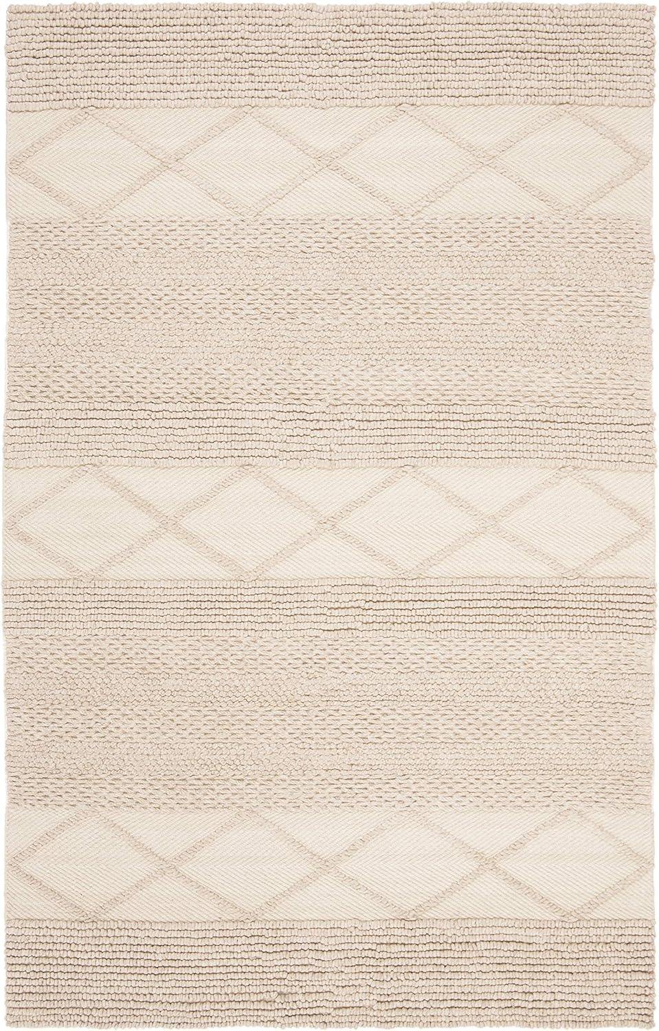 Natura NAT217 Hand Woven Indoor Area Rug - Beige - 5'x8' - Safavieh.