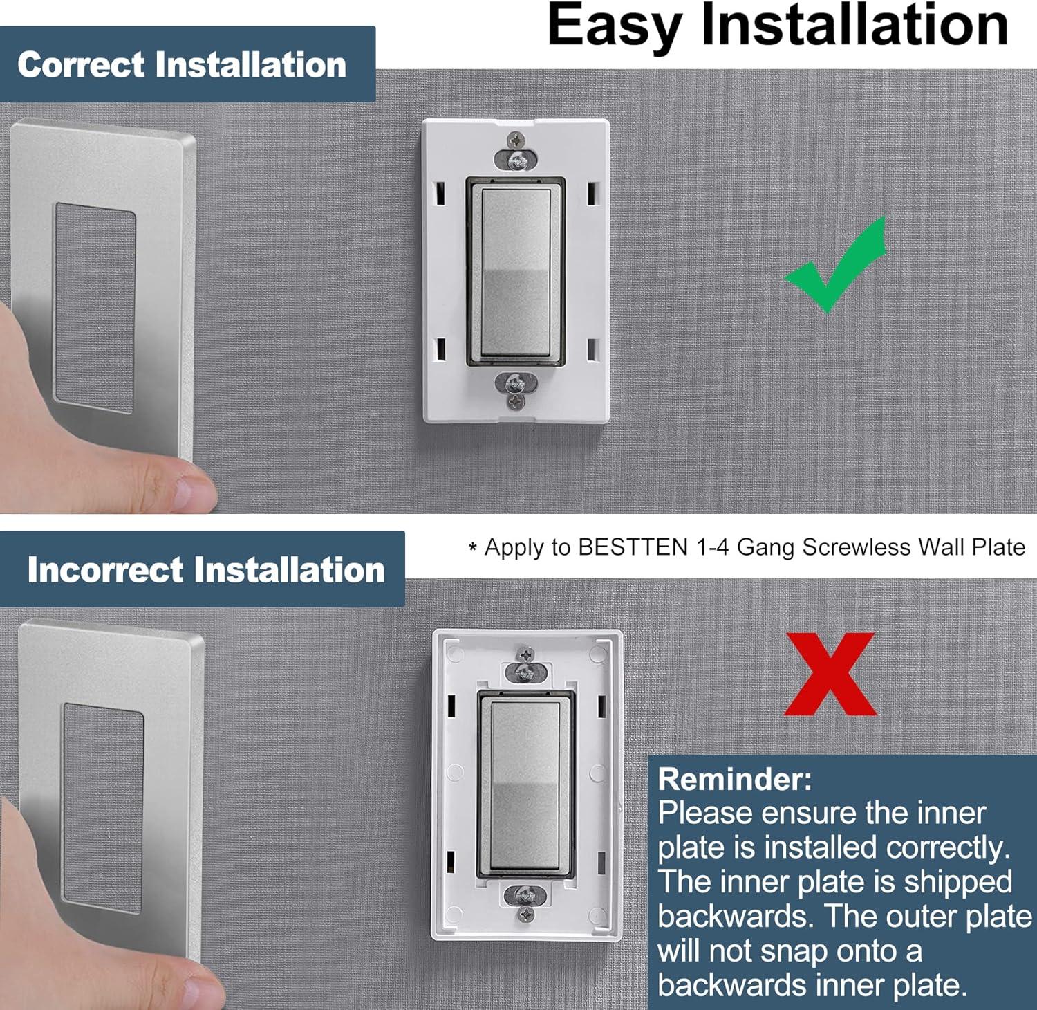 No Subject 2 - Gang Rocker Standard Wall Plate