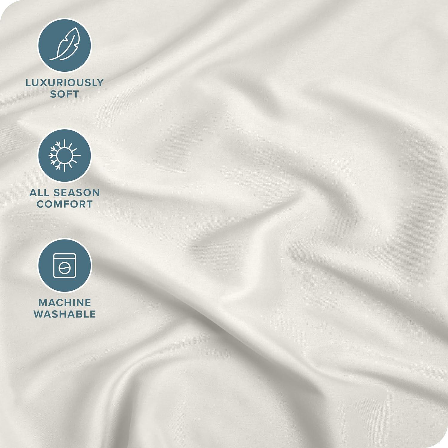 Bare Home Microfiber Fitted Sheet