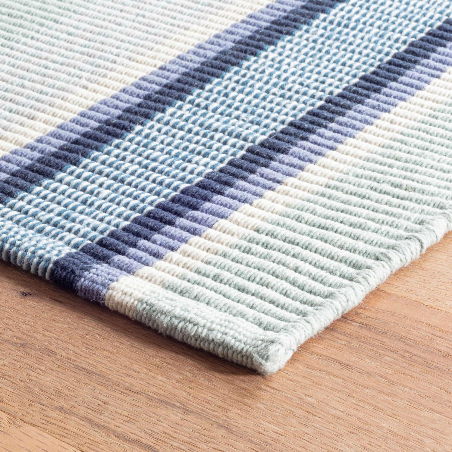Barbados Stripe Handwoven Cotton Rug