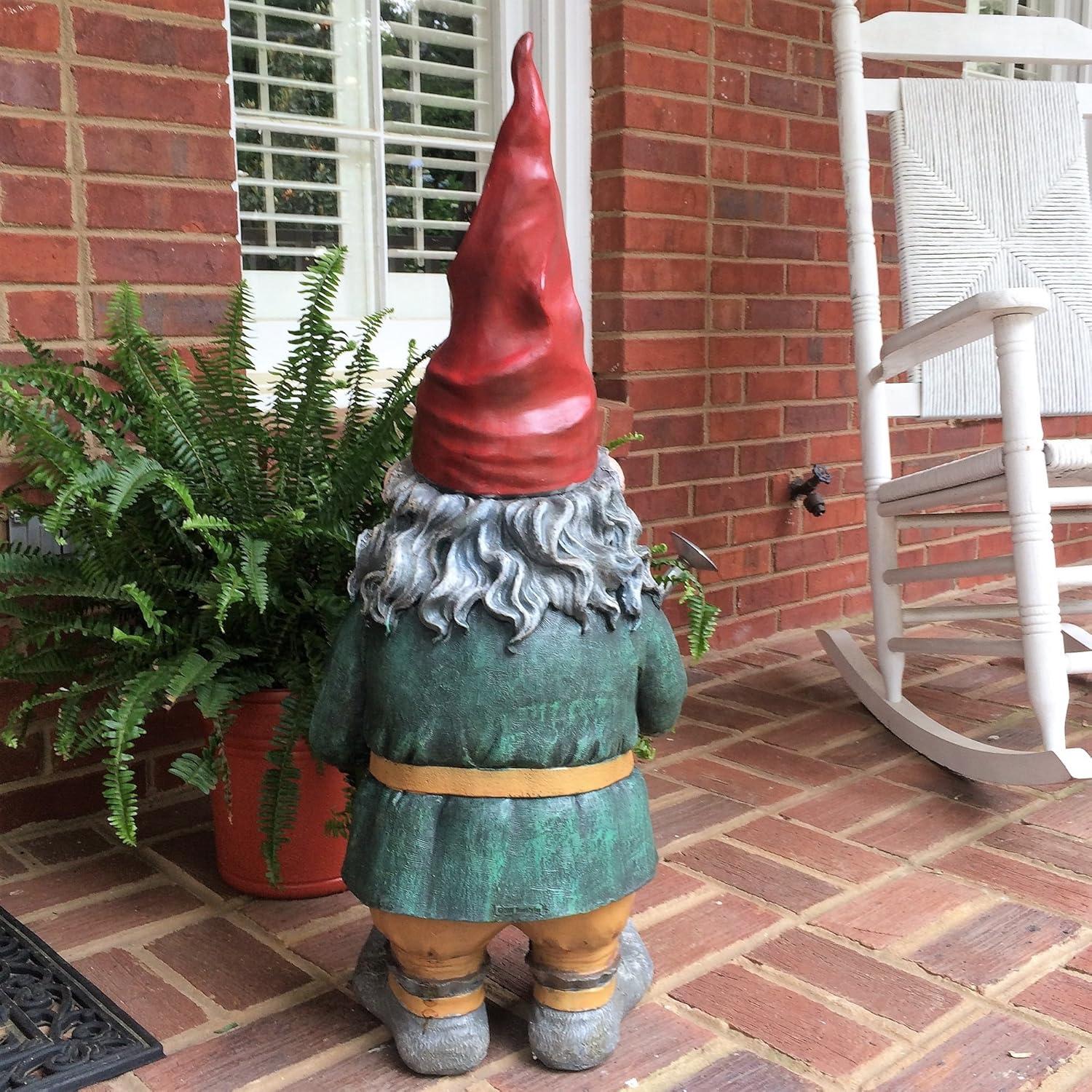 HomeStyles Old World Gnomes Zelda the Female Gnome Garden Statue