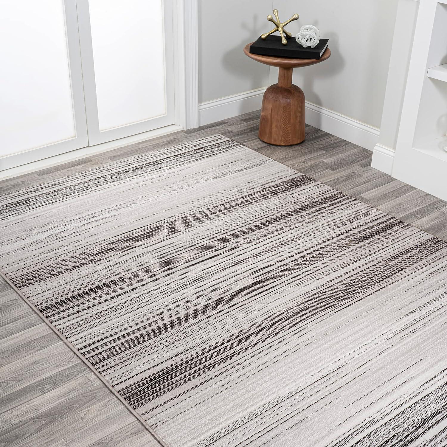 Austin Gradient Striped Area Rug - JONATHAN Y