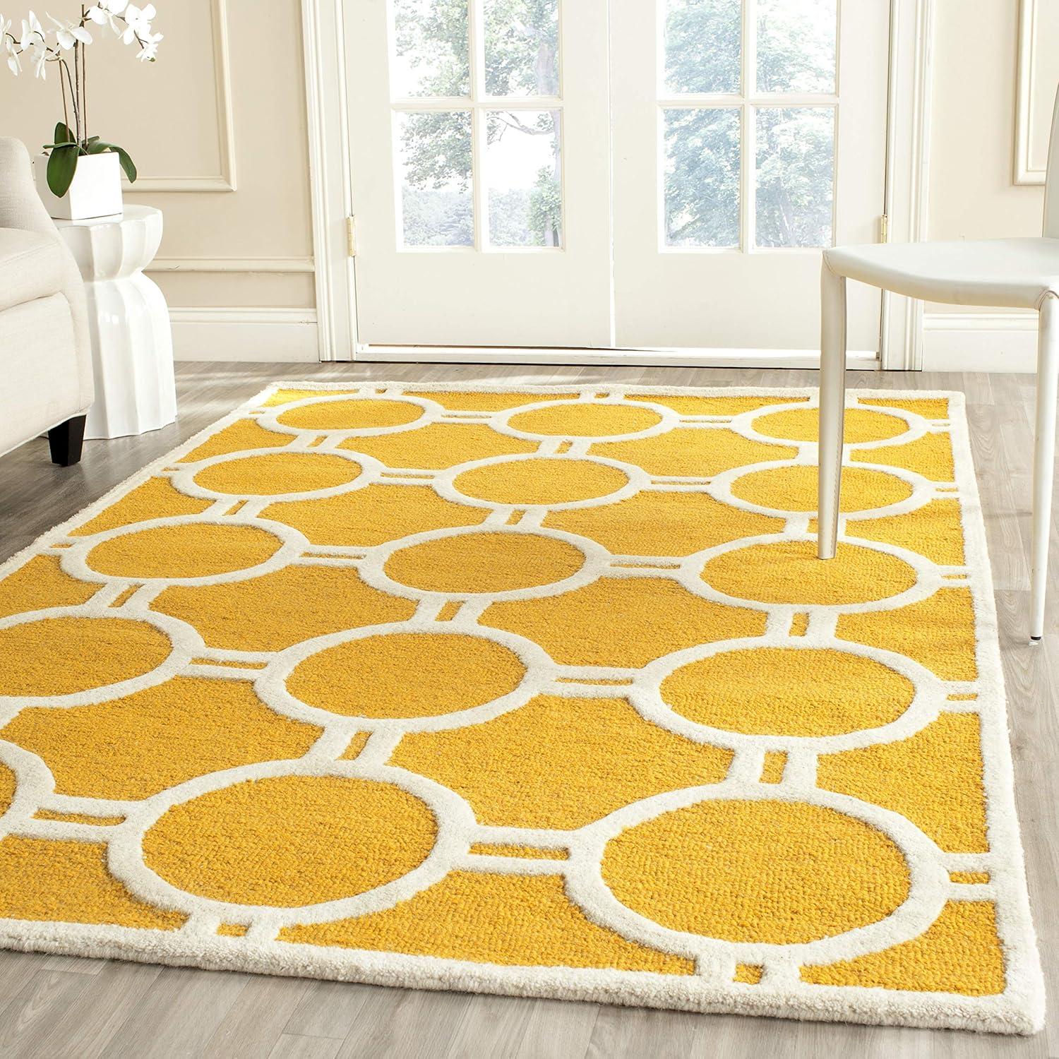 Safavieh Cambridge Hand Tufted Wool Geometric Rug