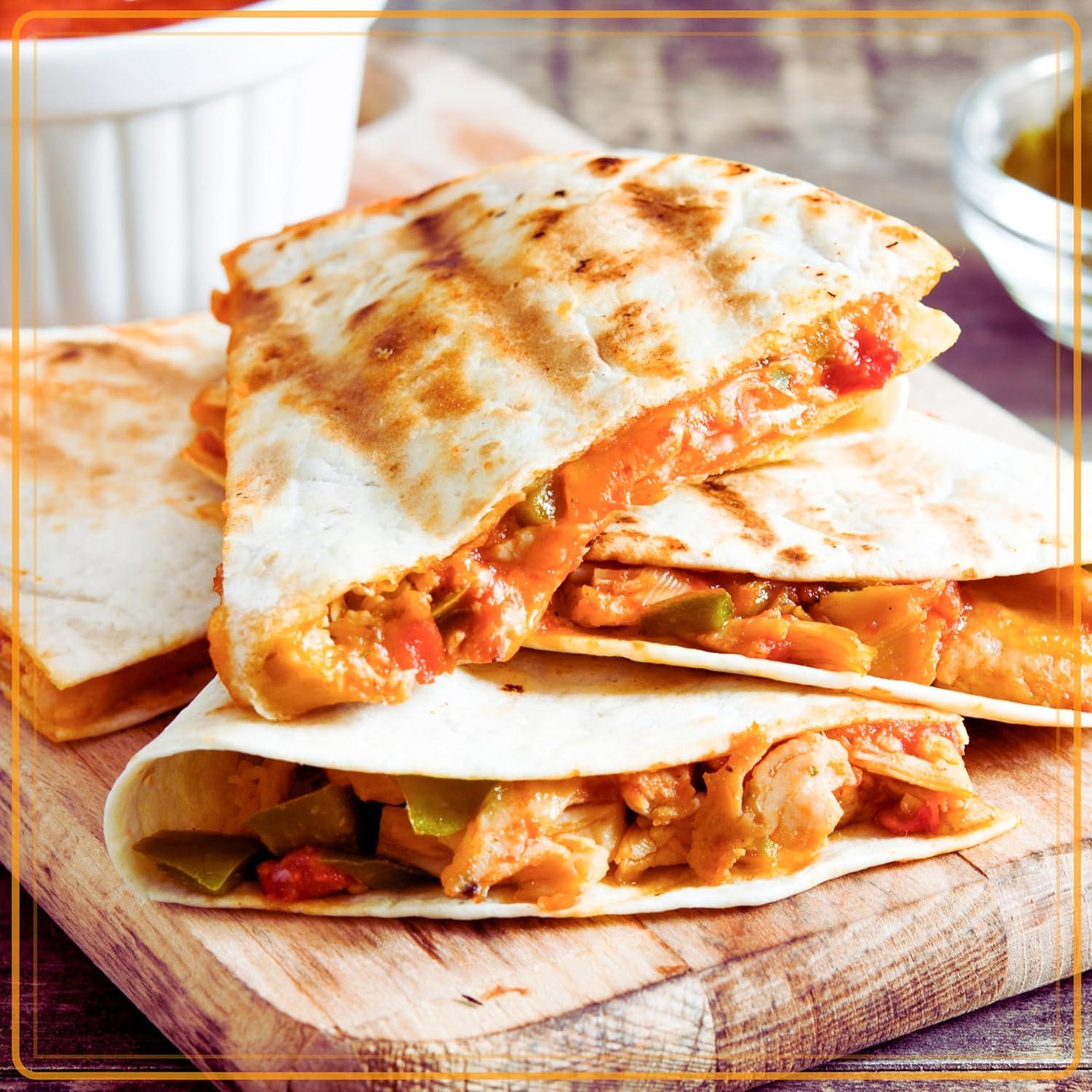 Taco Tuesday TCTEQM10RD 10 In. Electric Quesadilla Maker