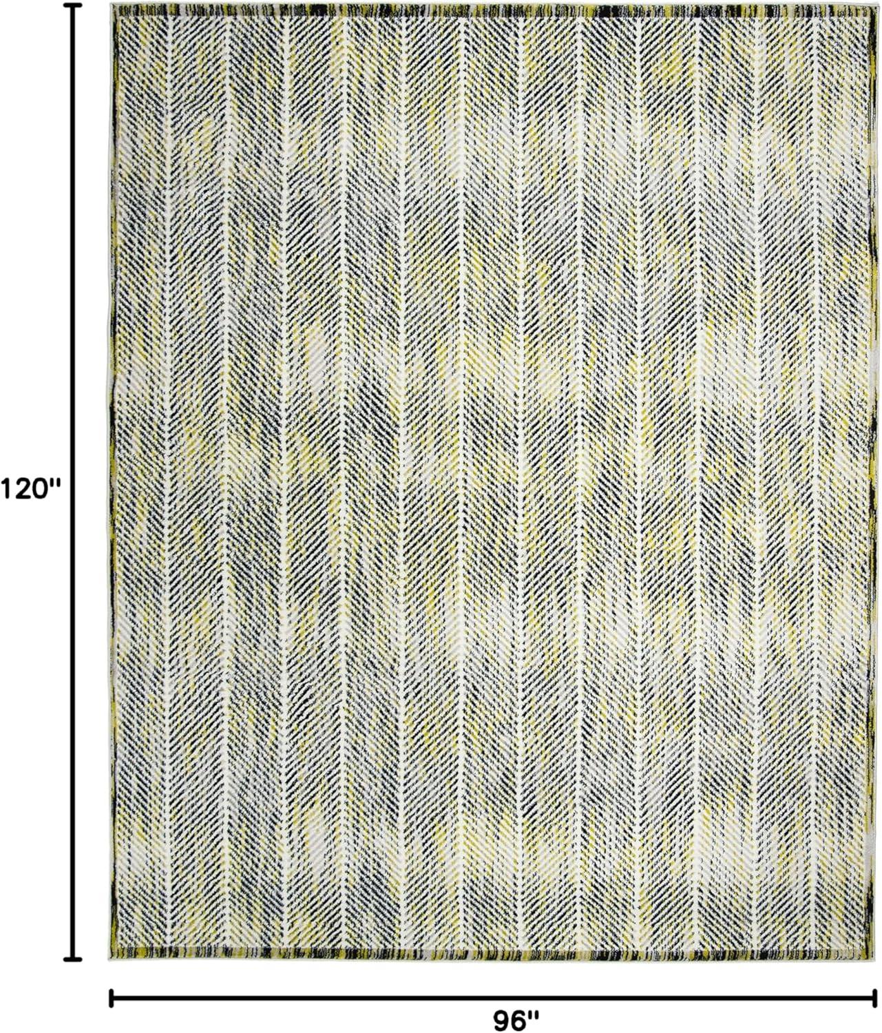 SAFAVIEH Skyler Catriona Striped Area Rug, Grey/Green, 8' x 10'