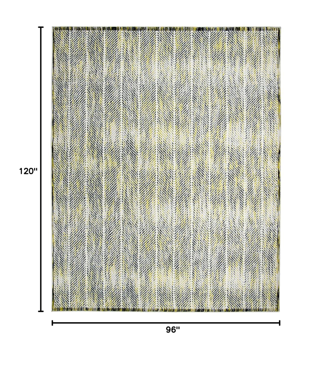 SAFAVIEH Skyler Catriona Striped Area Rug, Grey/Green, 8' x 10'